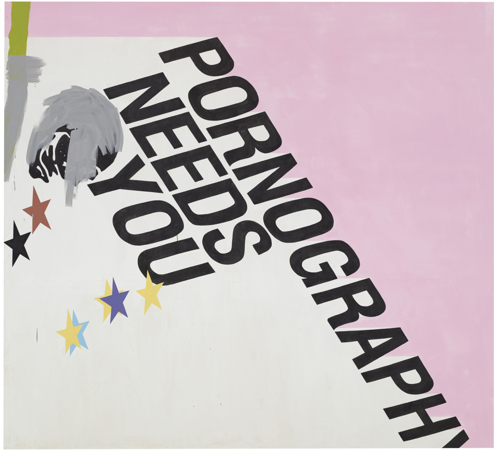 Painting by Michel Majerus, , dated 2001