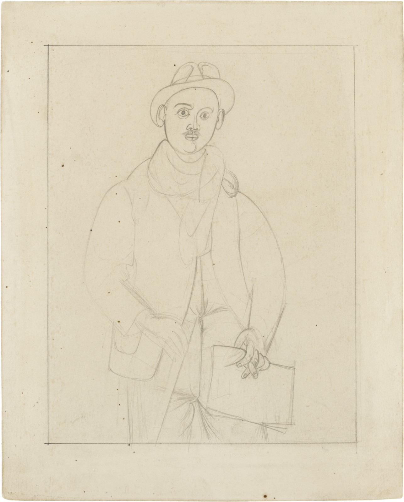 Drawing, dated 1938