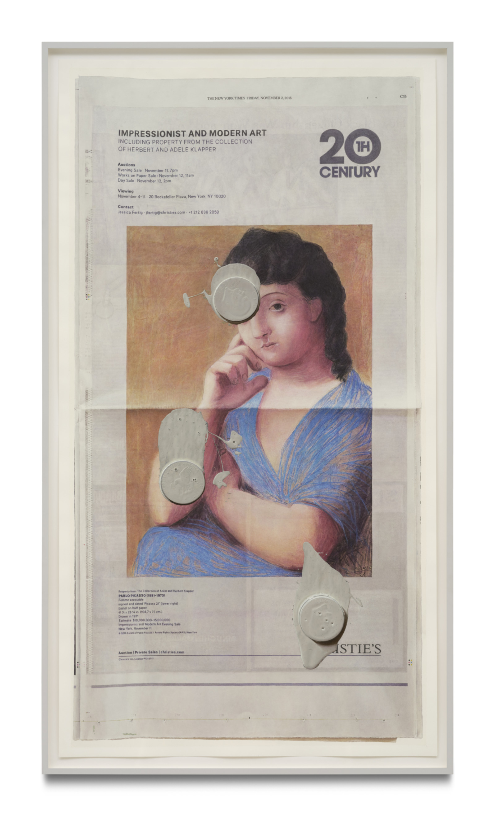 Artwork by Paul Sietsema, , dated 2020