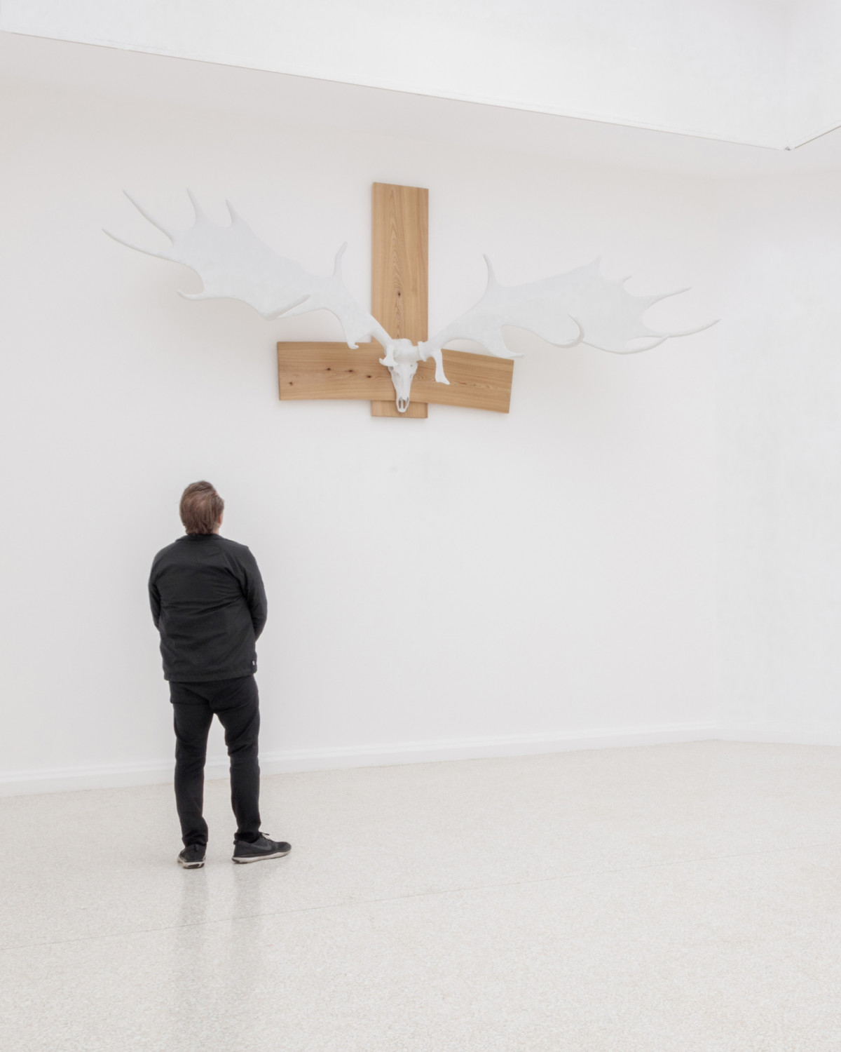 <p><em>Hibernian Testosterone</em> in the US Pavilion at the Venice Biennale, 2019</p>