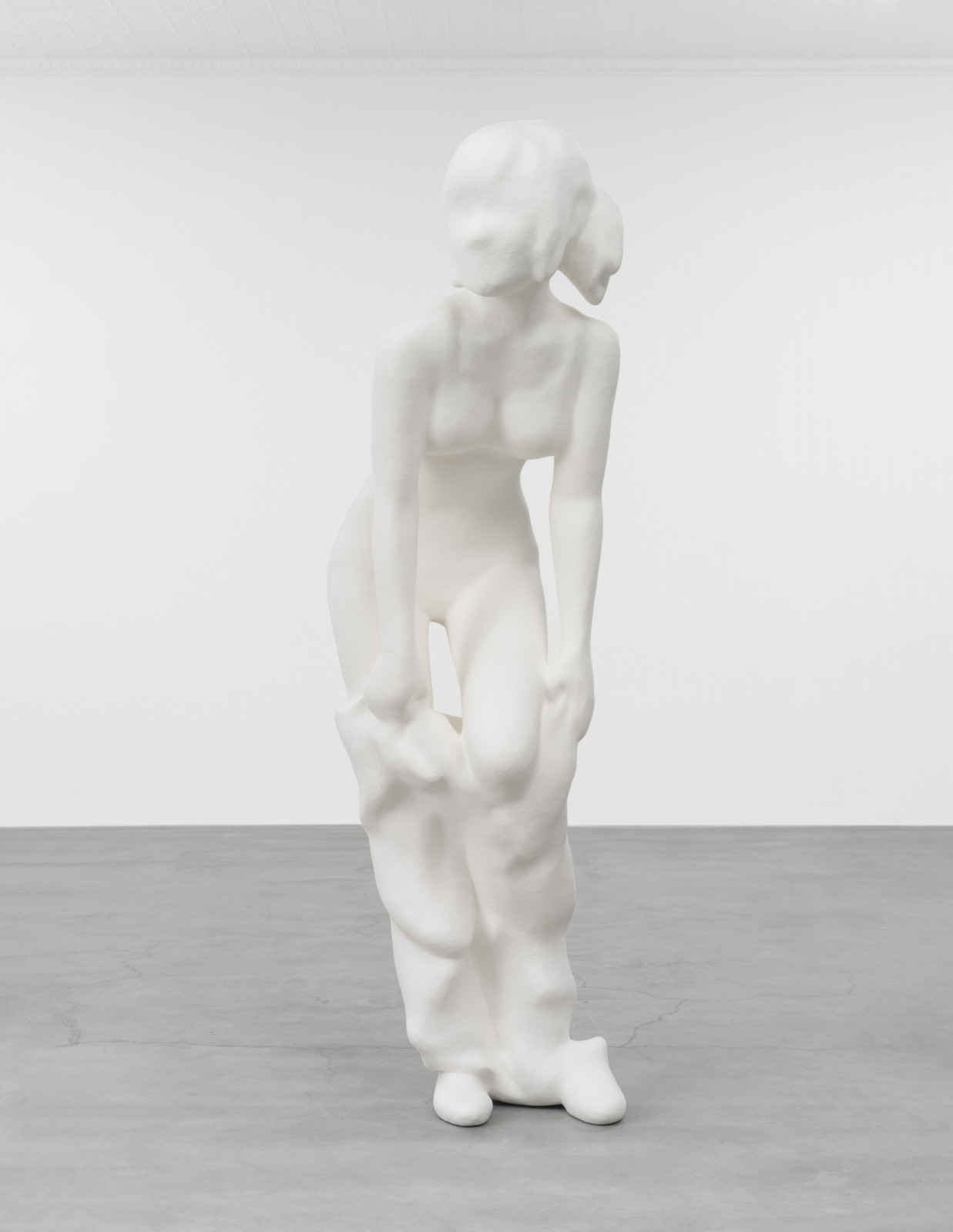 Sculpture by Charles Ray, , dated Everyone takes off their pants at least once a day 2024