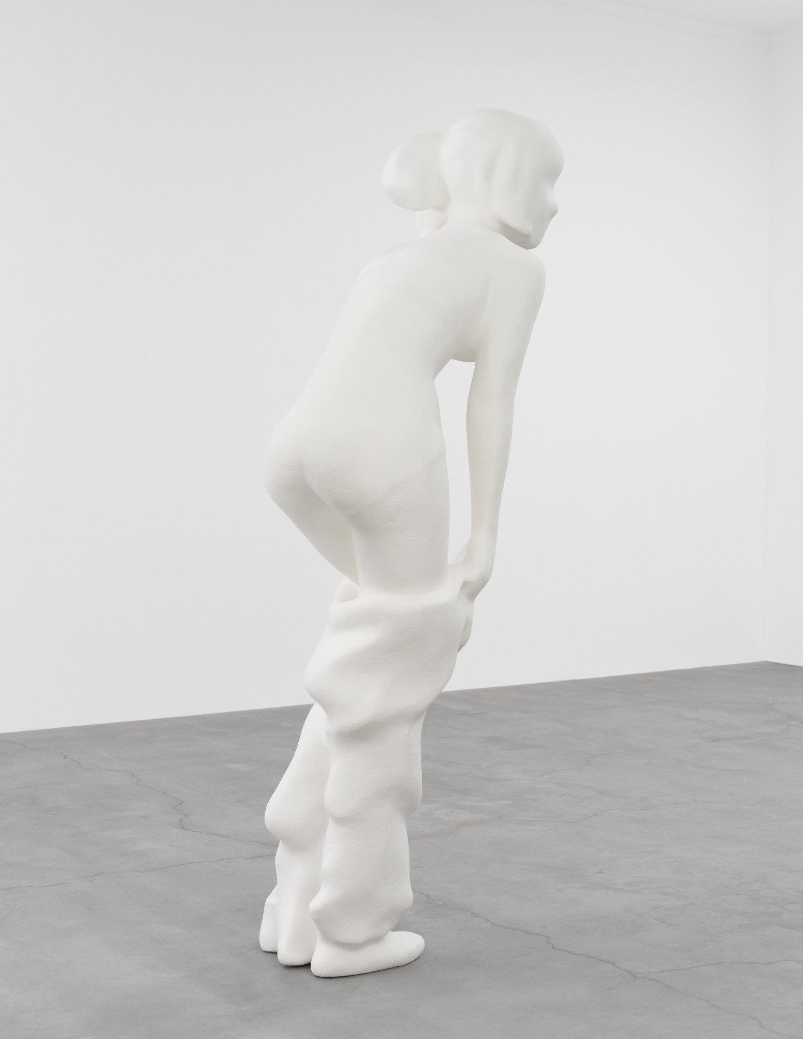 Sculpture by Charles Ray, , dated Everyone takes off their pants at least once a day 2024
