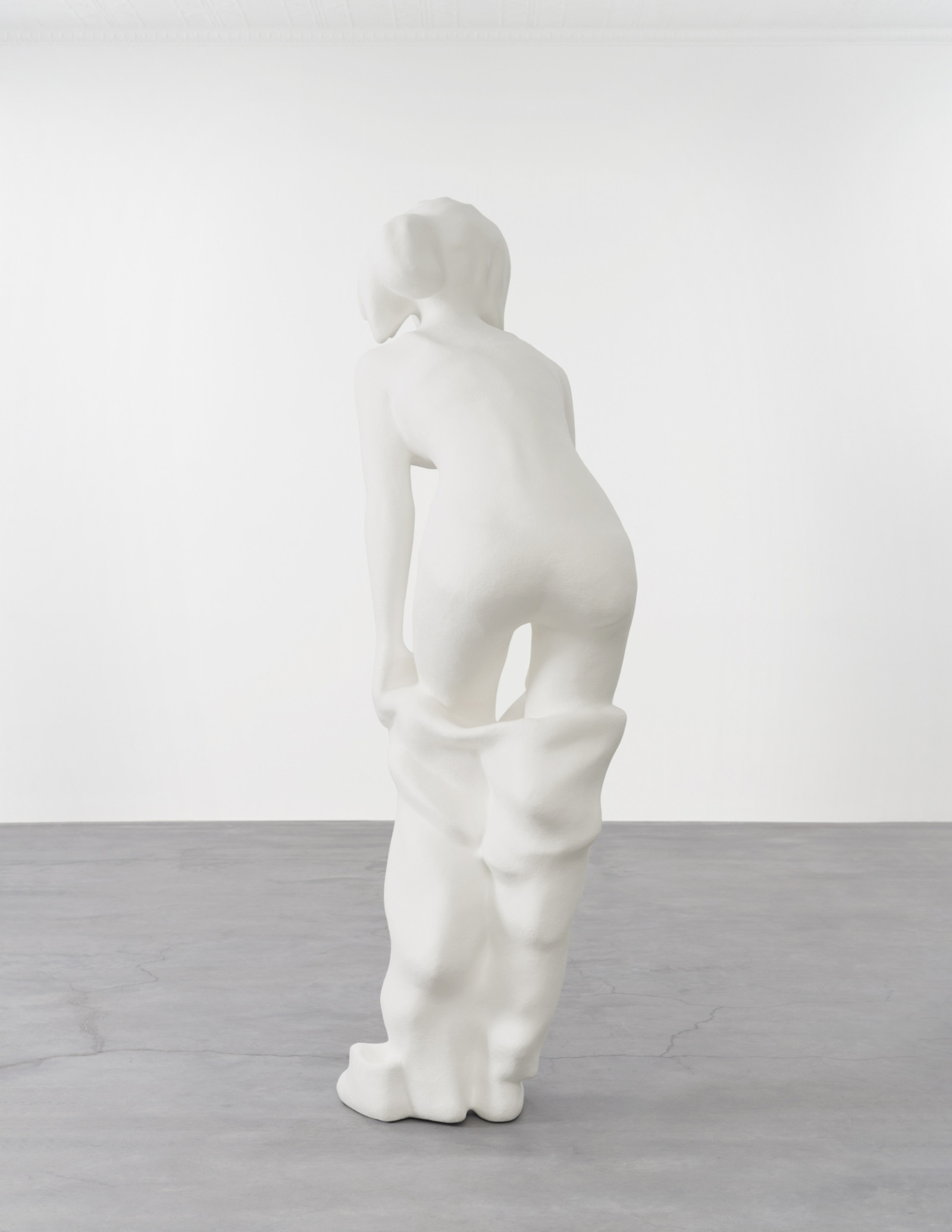 Sculpture by Charles Ray, , dated Everyone takes off their pants at least once a day 2024