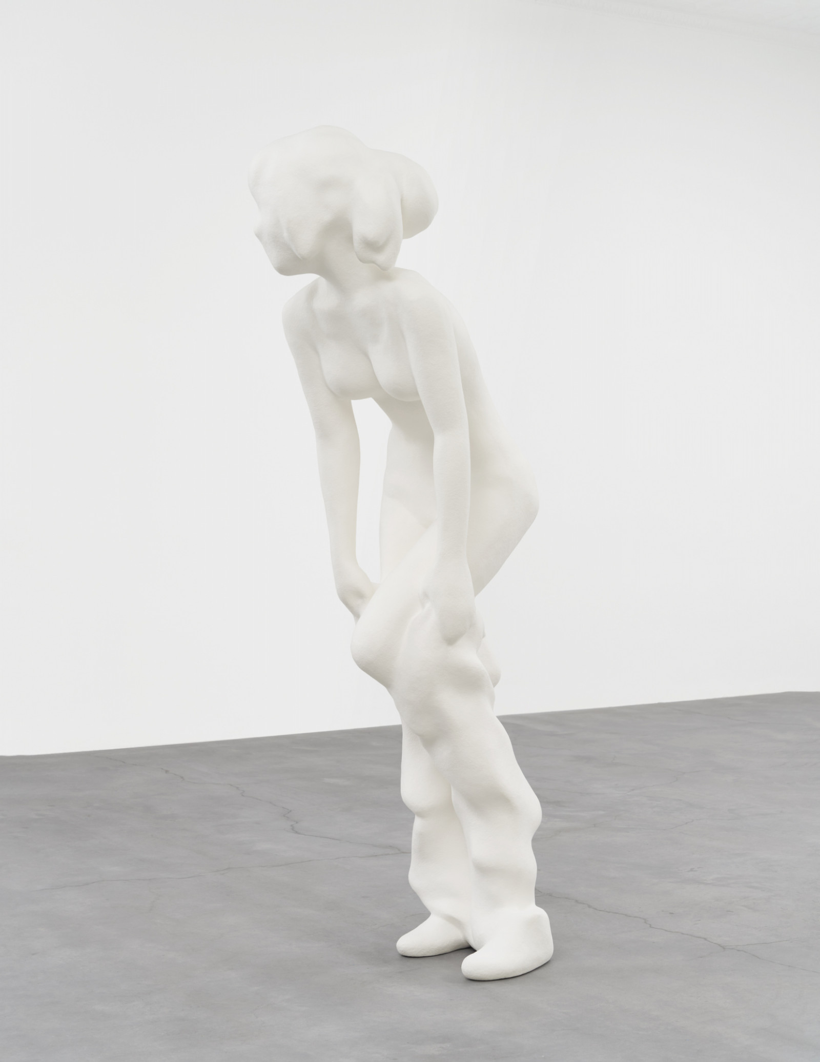 Sculpture by Charles Ray, , dated Everyone takes off their pants at least once a day 2024