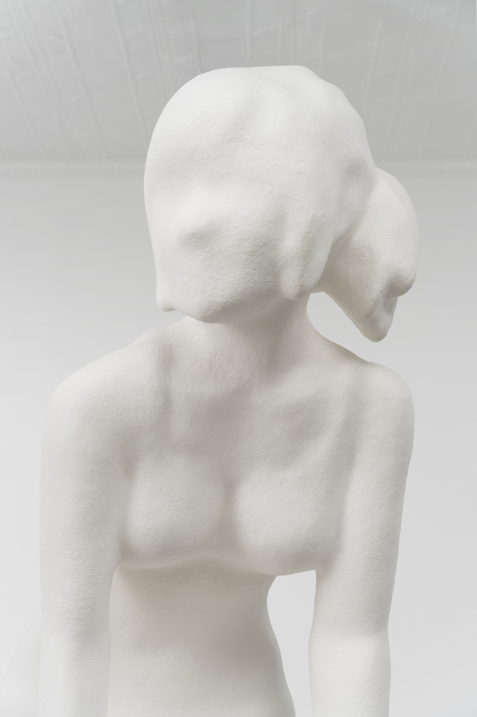 Sculpture by Charles Ray, , dated Everyone takes off their pants at least once a day 2024