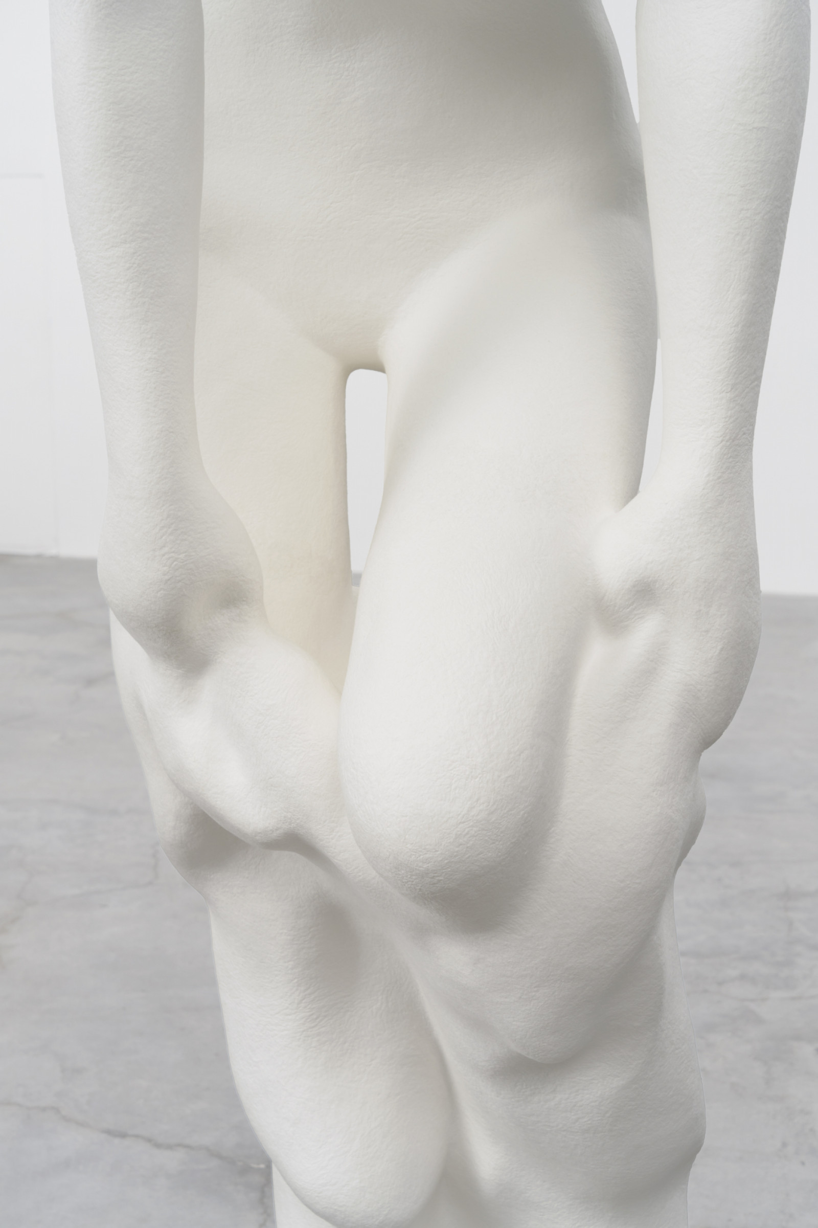Sculpture by Charles Ray, , dated Everyone takes off their pants at least once a day 2024
