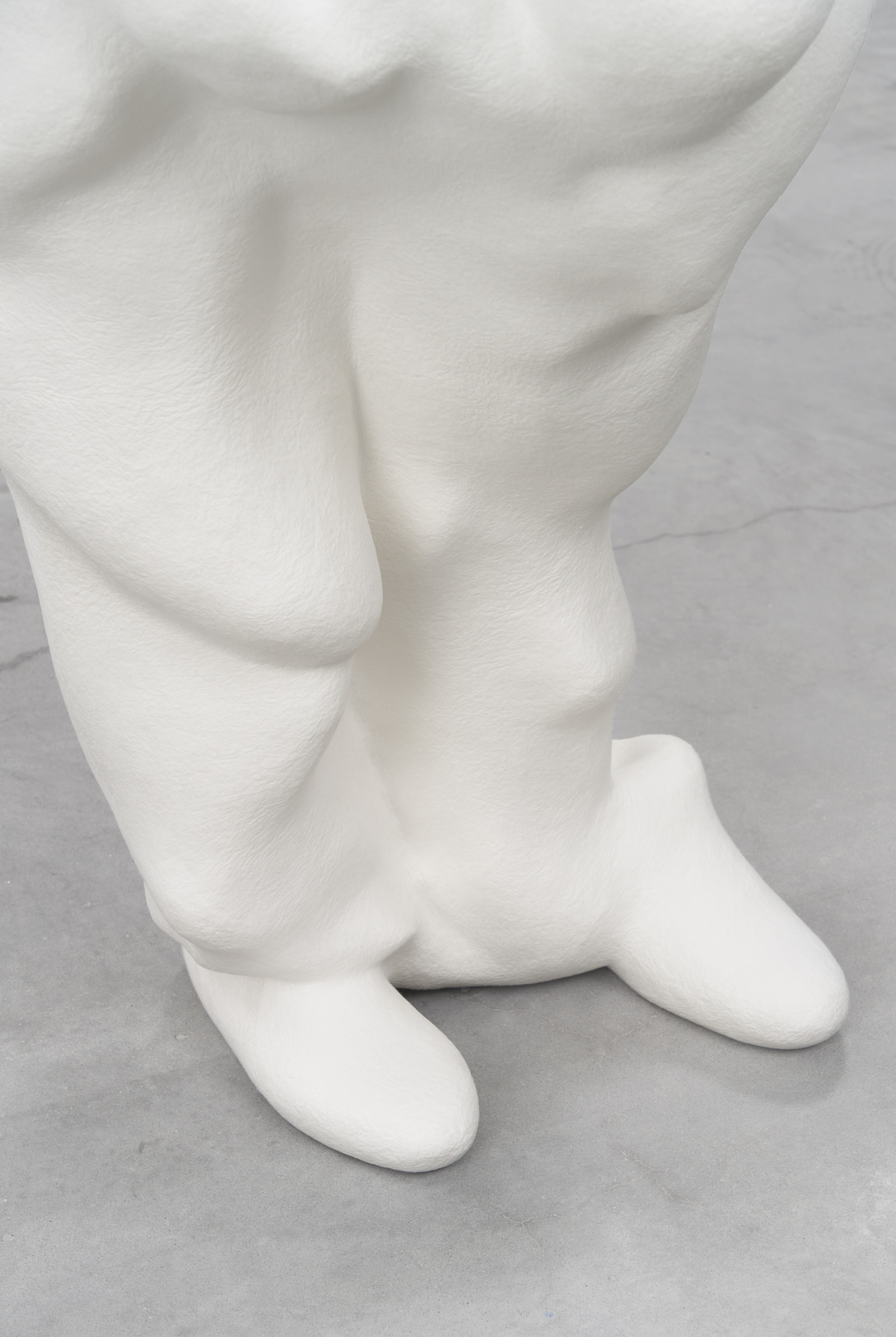 Sculpture by Charles Ray, , dated Everyone takes off their pants at least once a day 2024