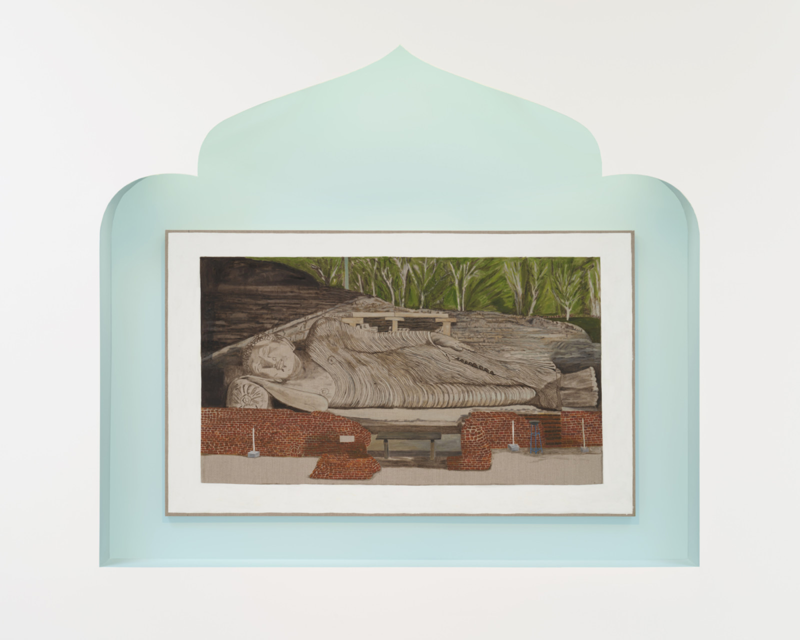 Painting by Leidy Churchman, , dated 2020