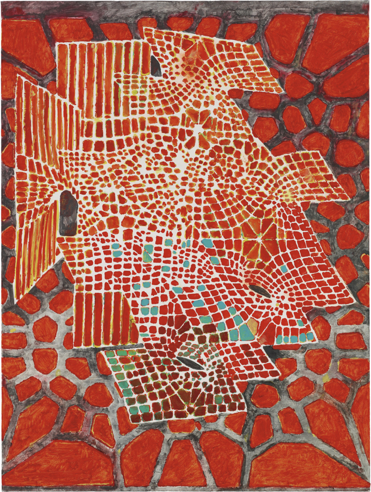 Painting by Terry Winters, , dated 2013