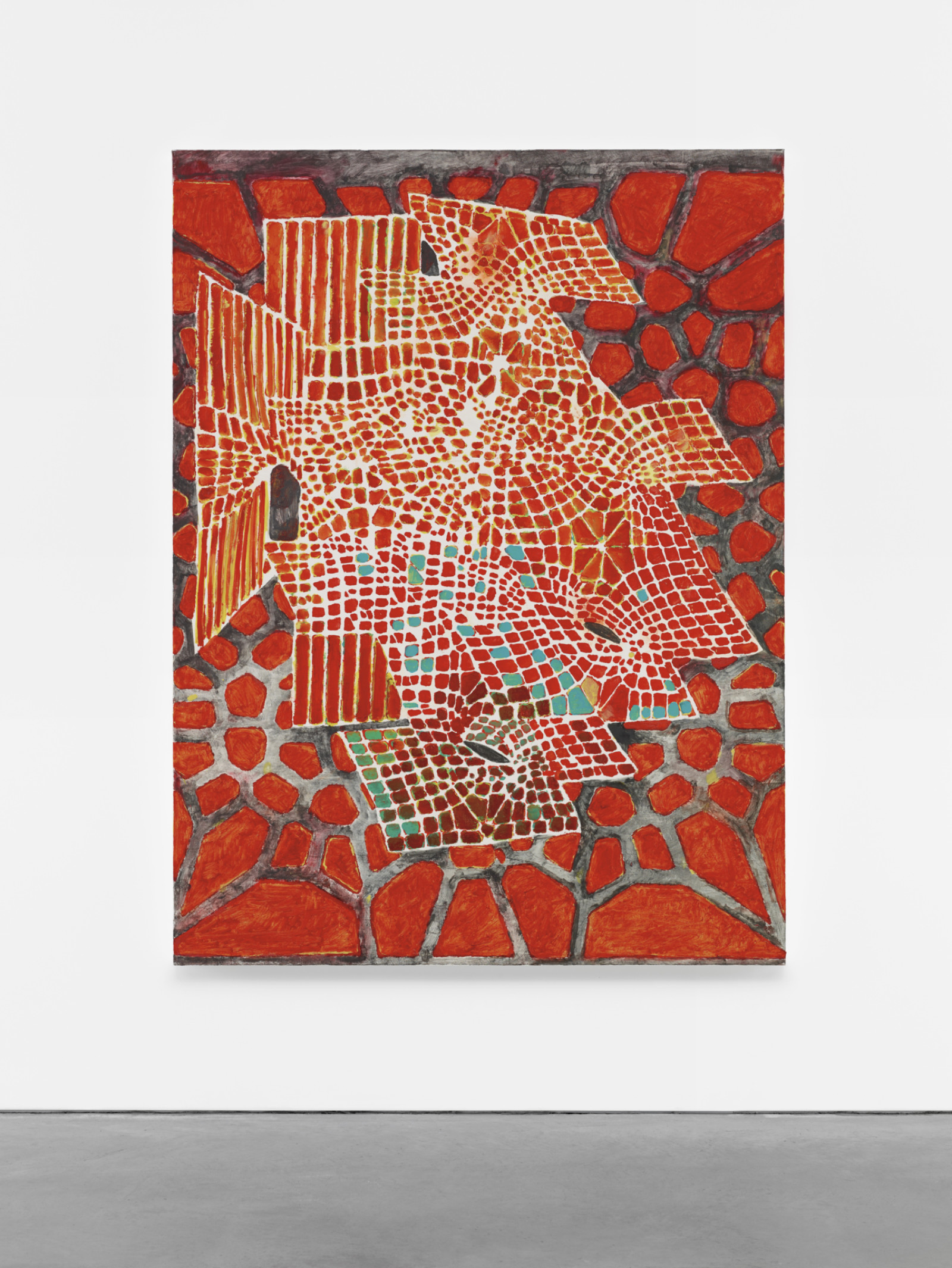 Painting by Terry Winters, , dated 2013