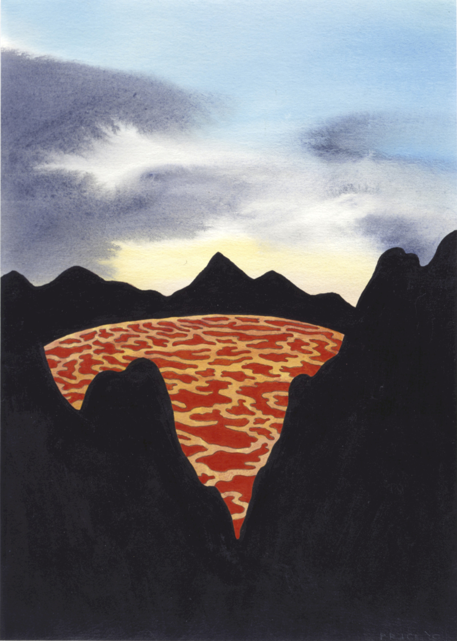 Drawing by Ken Price, , dated 2004