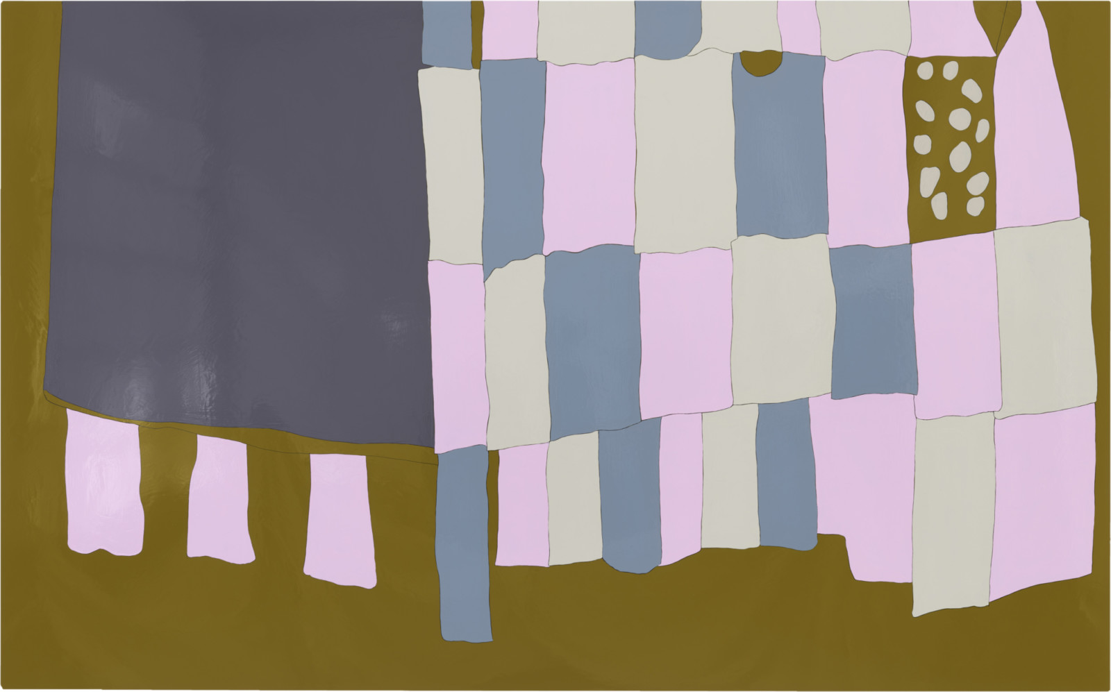 Painting by Gary Hume, , dated 2019