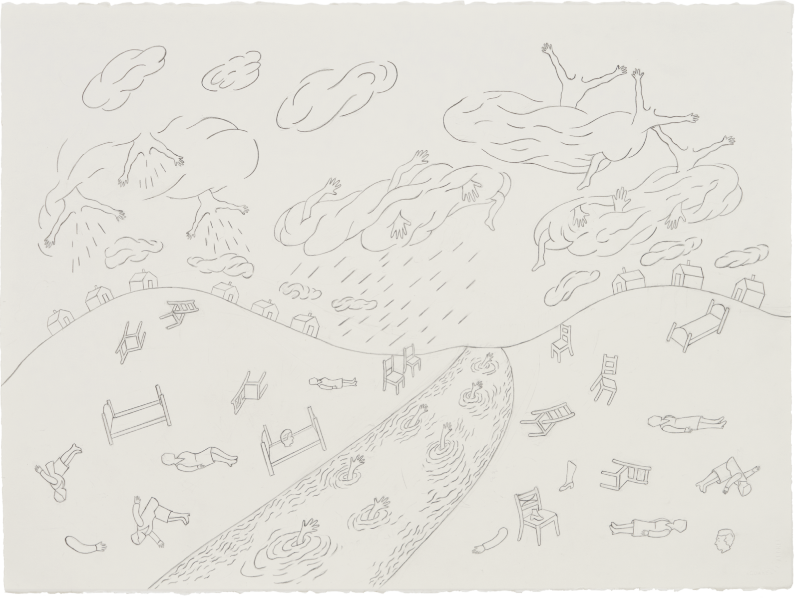 Drawing by Suellen Rocca, , dated 2020