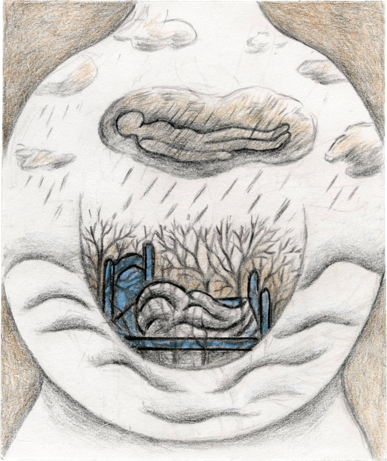 Drawing by Suellen Rocca, , dated 2020