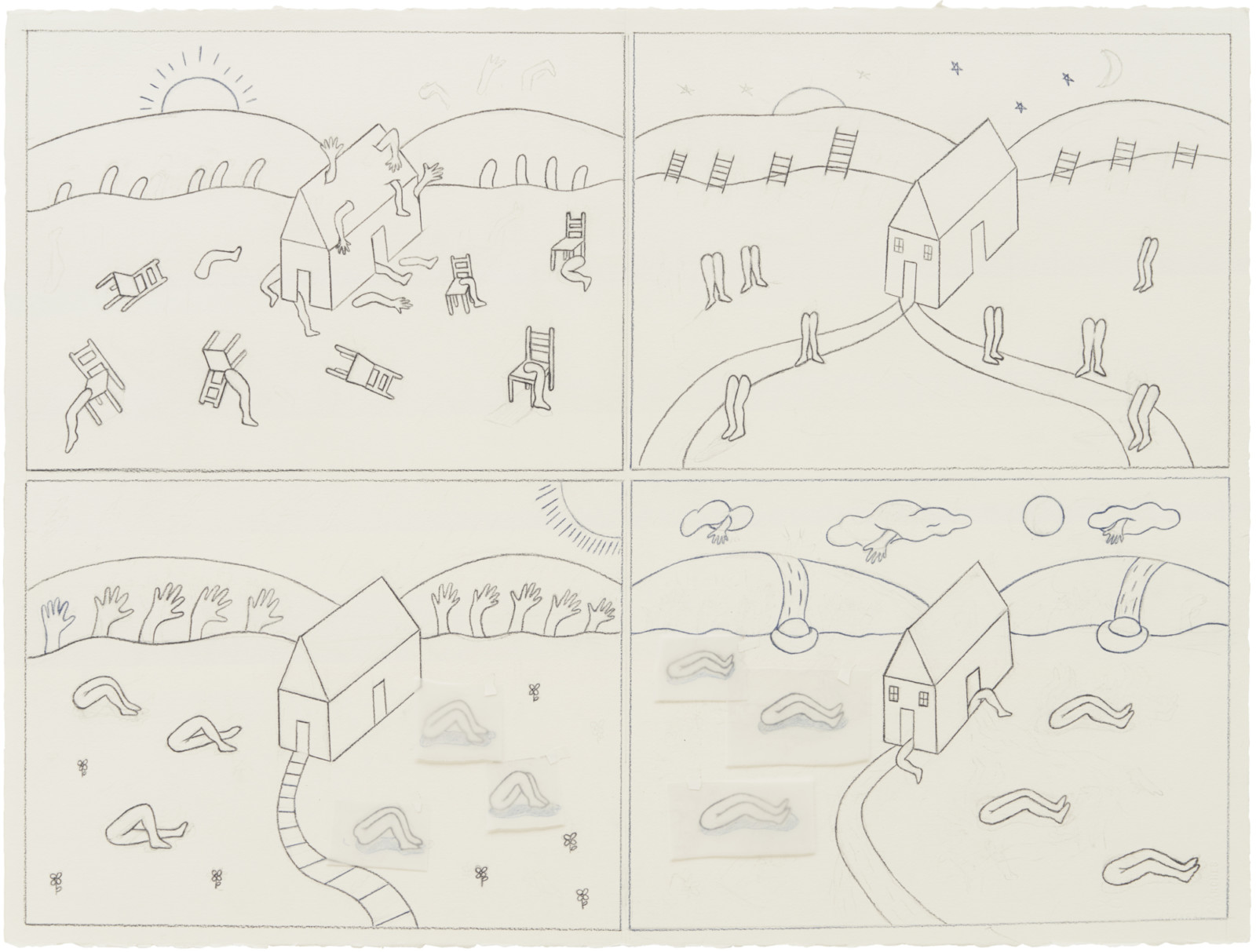 Drawing by Suellen Rocca, , dated 2020