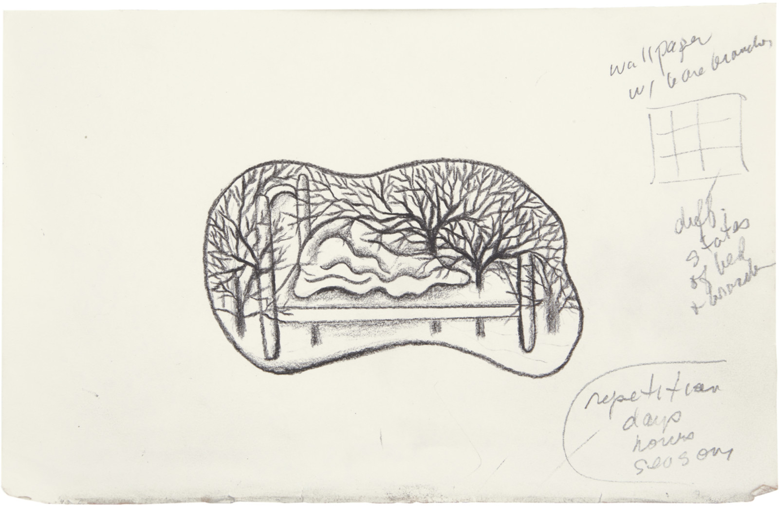 Drawing by Suellen Rocca, , dated 2020