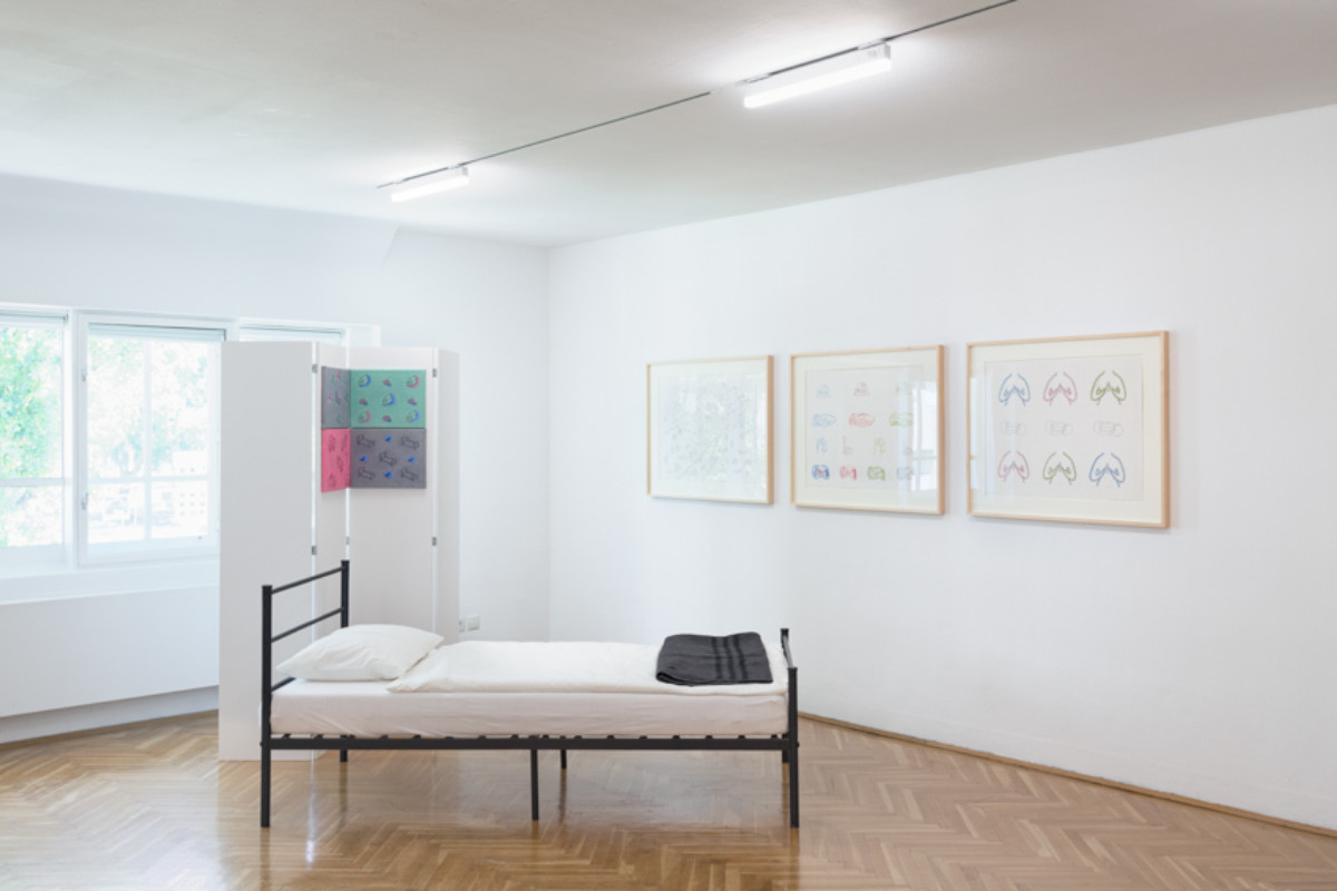 <p>Installation view, Vienna Secession 2020</p>