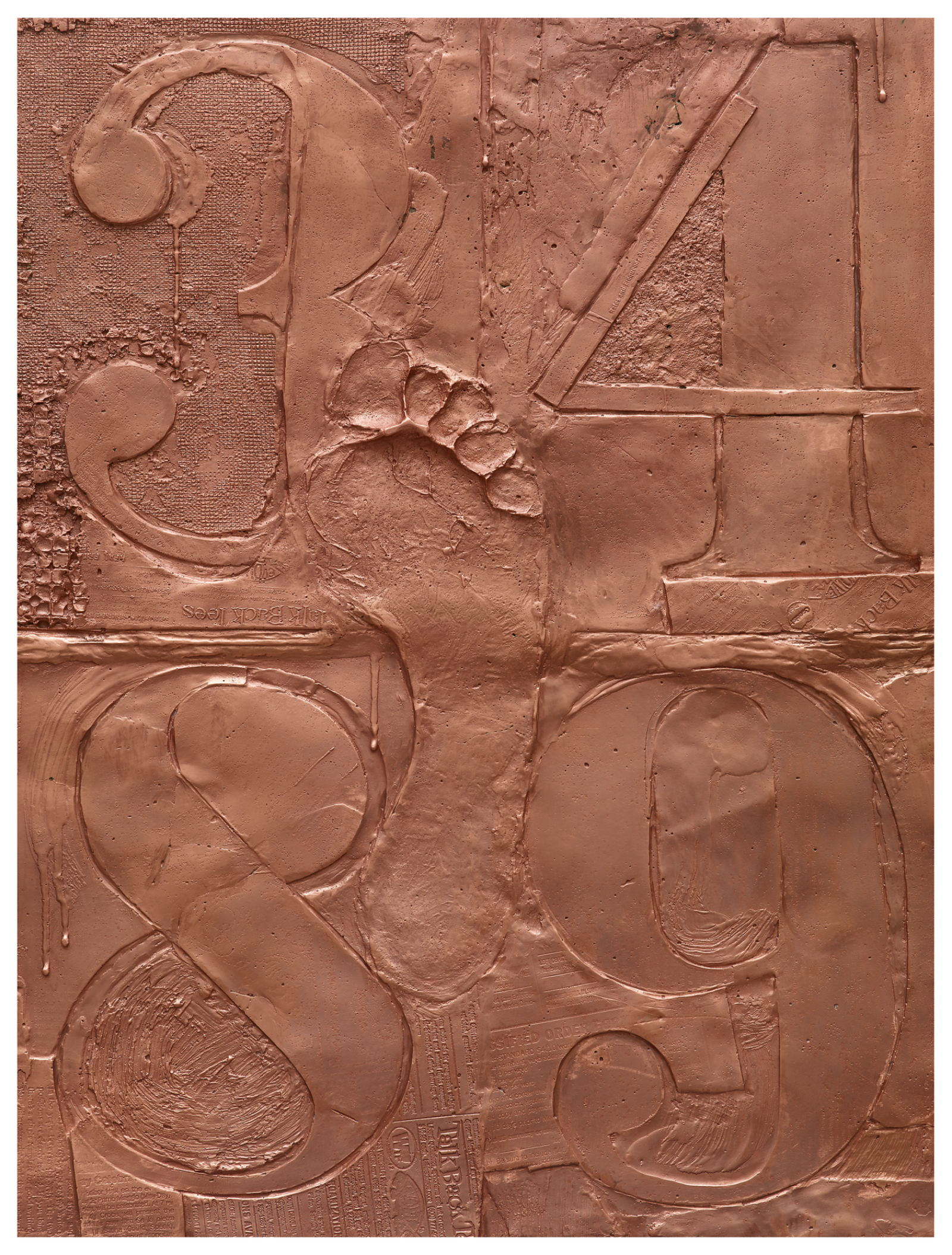 Sculpture by Jasper Johns, , dated 2009–12