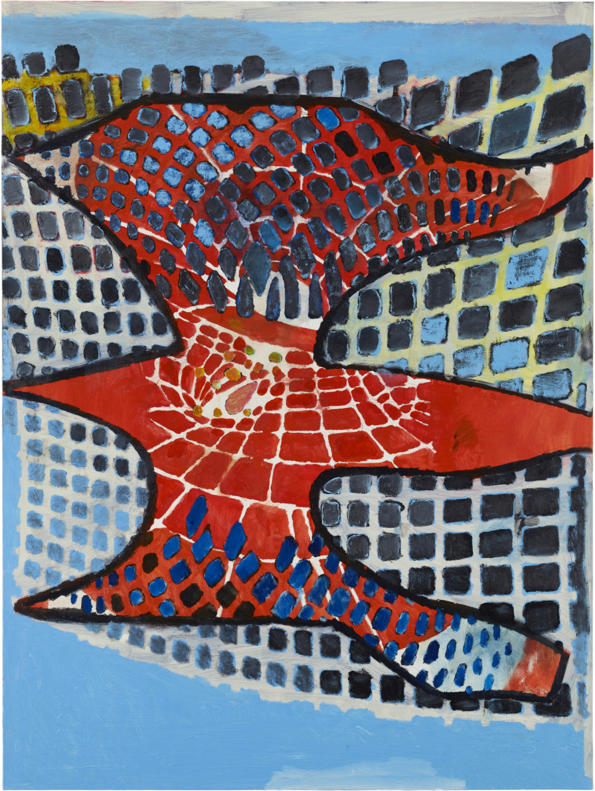 Painting by Terry Winters, , dated 2015