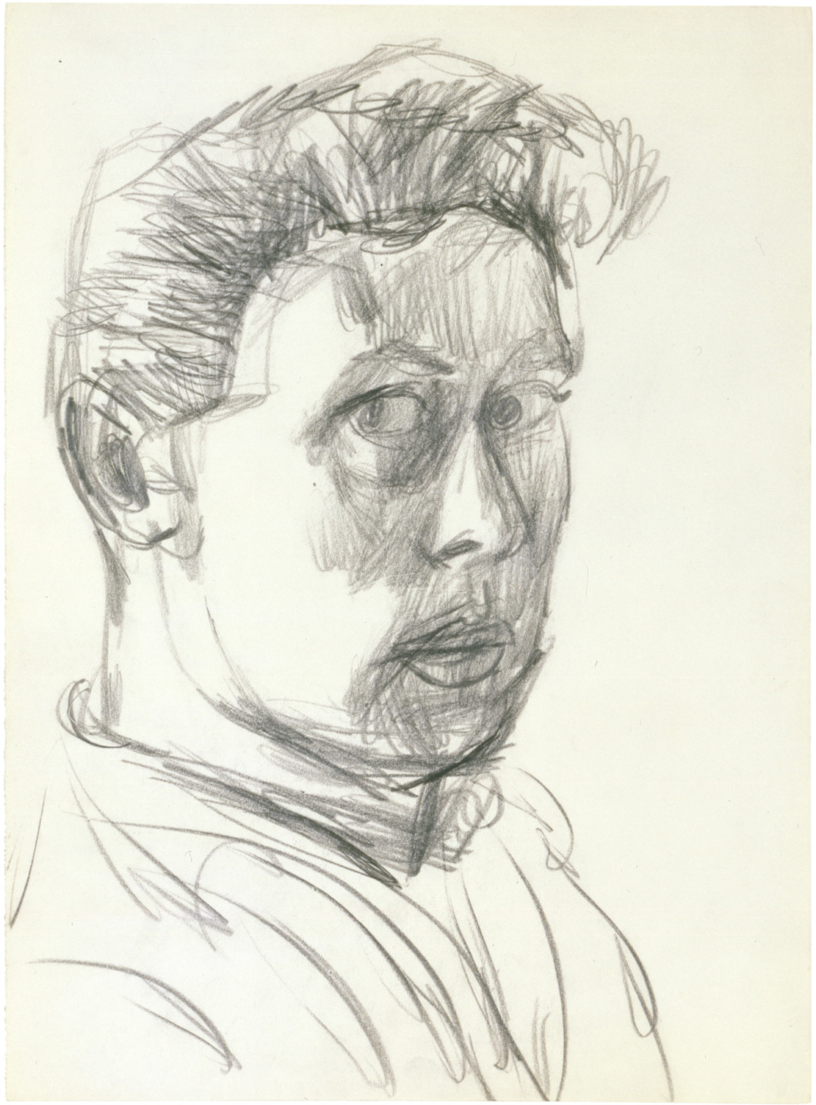Self Portrait, ELLSWORTH KELLY Self-Portrait Drawings 1944–1992