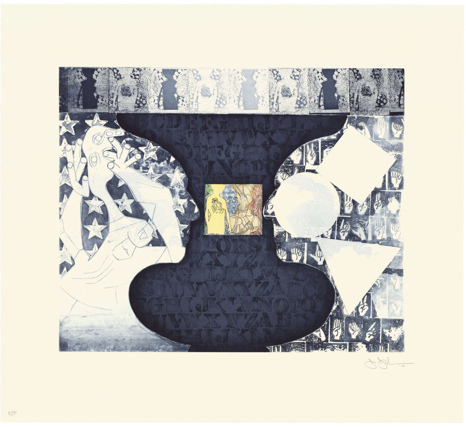 Print by Jasper Johns, , dated 2011
