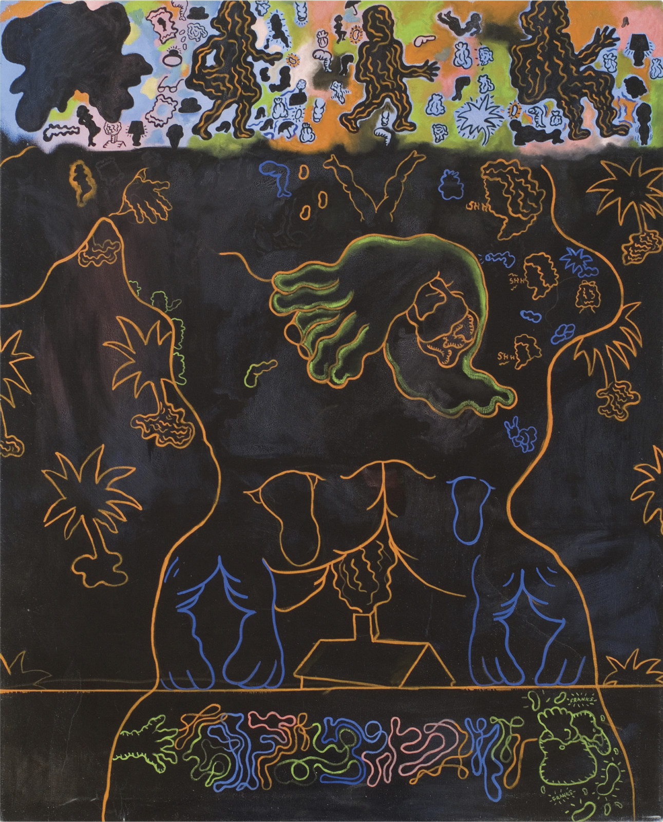 Painting by Suellen Rocca, , dated 1968
