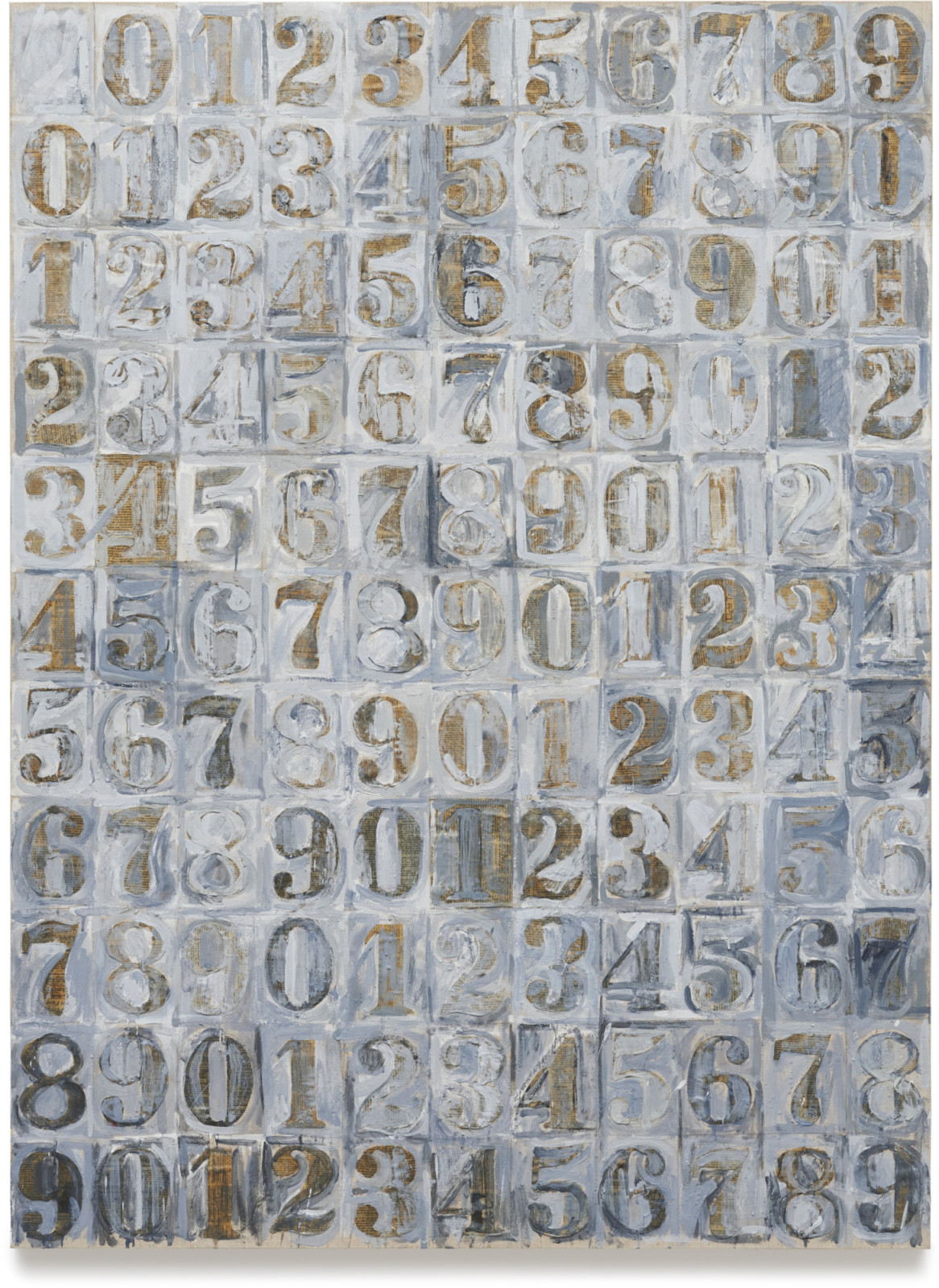 Painting by Sturtevant, , dated 1991