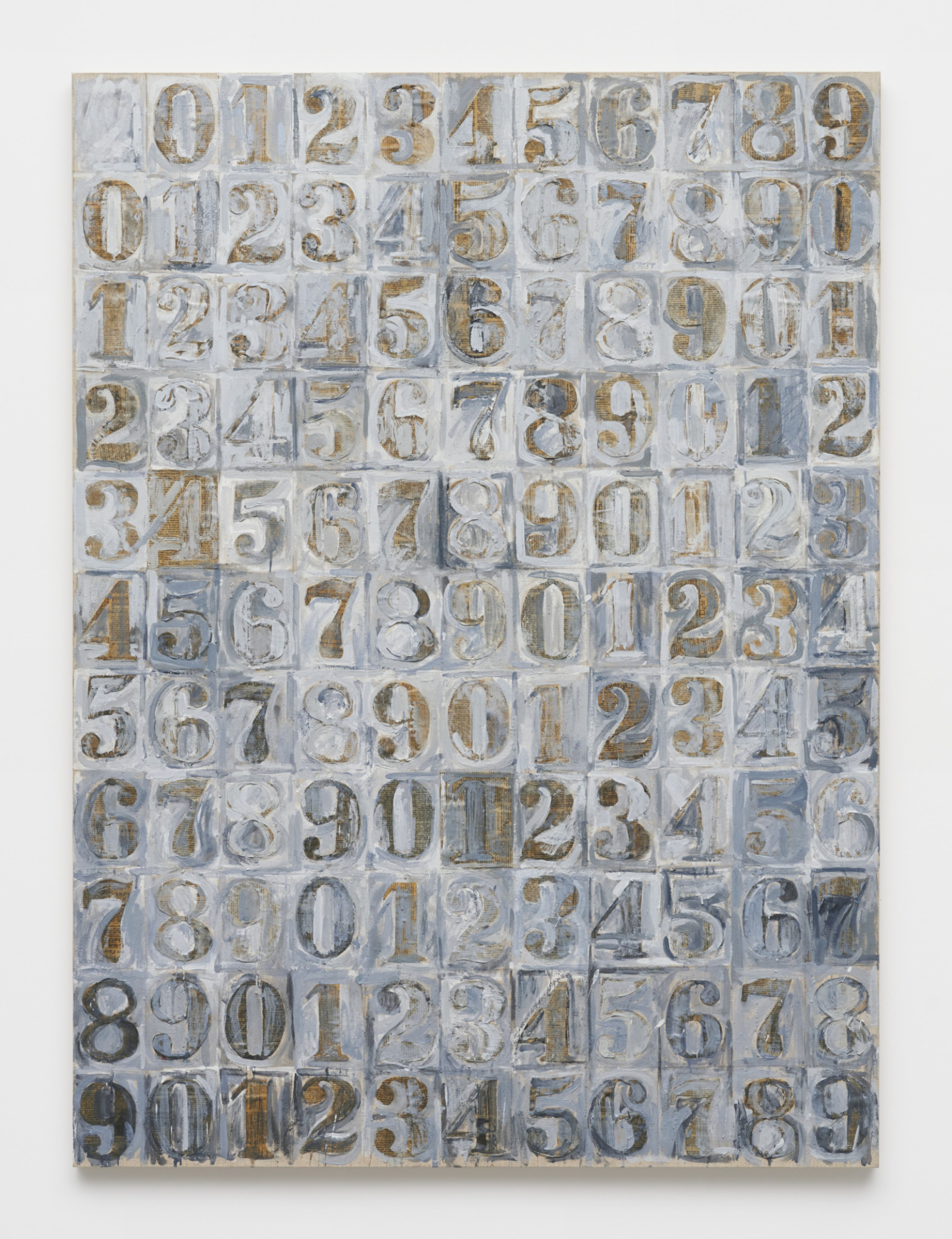 Painting by Sturtevant, , dated 1991