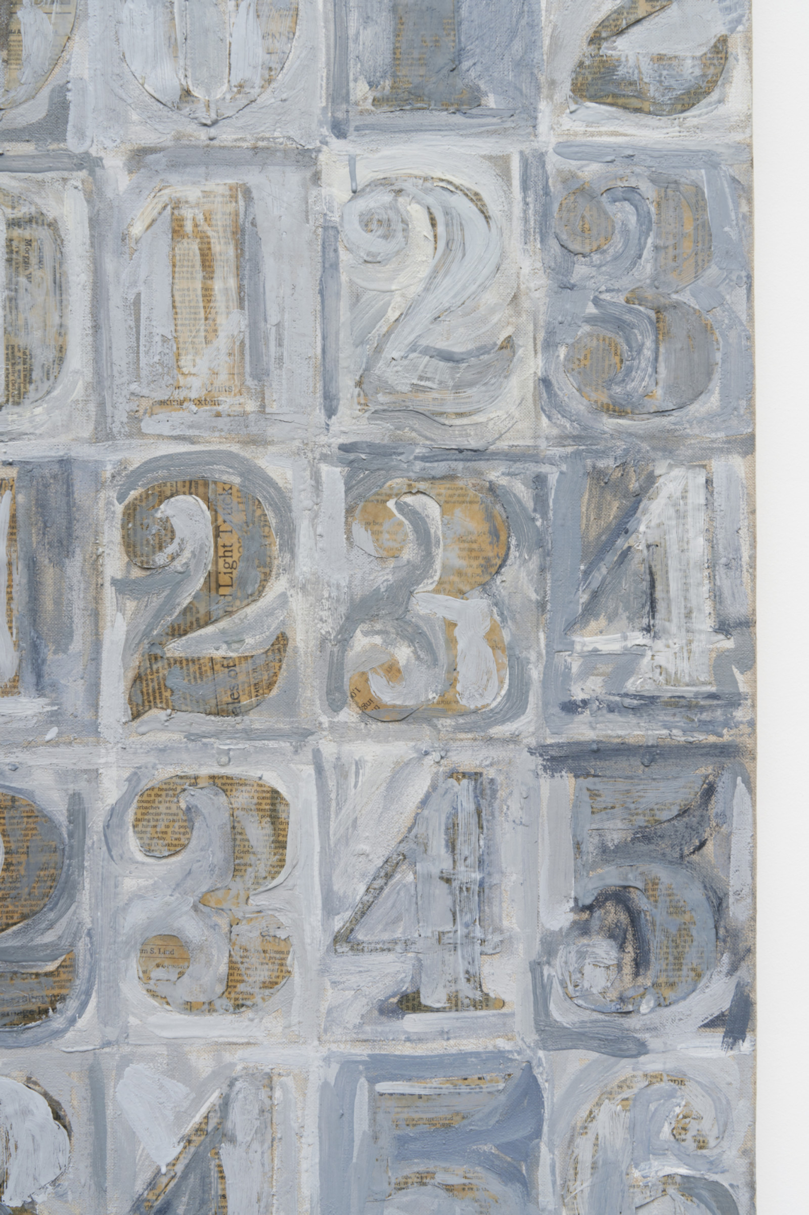 Painting by Sturtevant, , dated 1991