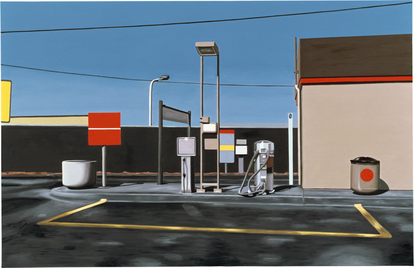 Painting by Peter Cain, , dated 1996
