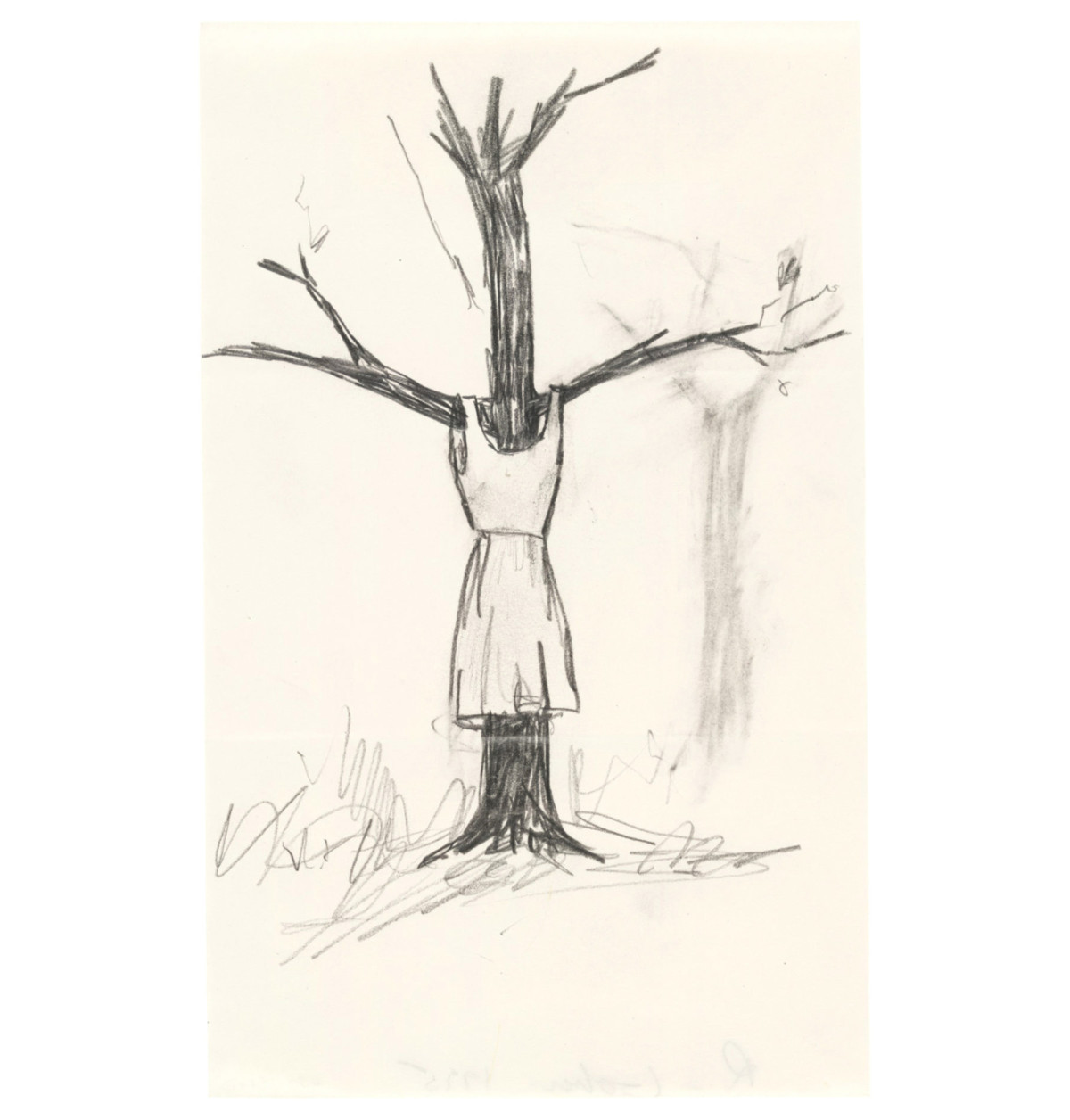 <p><em>Untitled</em> 1995 Graphite on paper <br />The Museum of Modern Art, New York, gift of <br />Sarah-Ann and Werner H. Kramarsky</p>