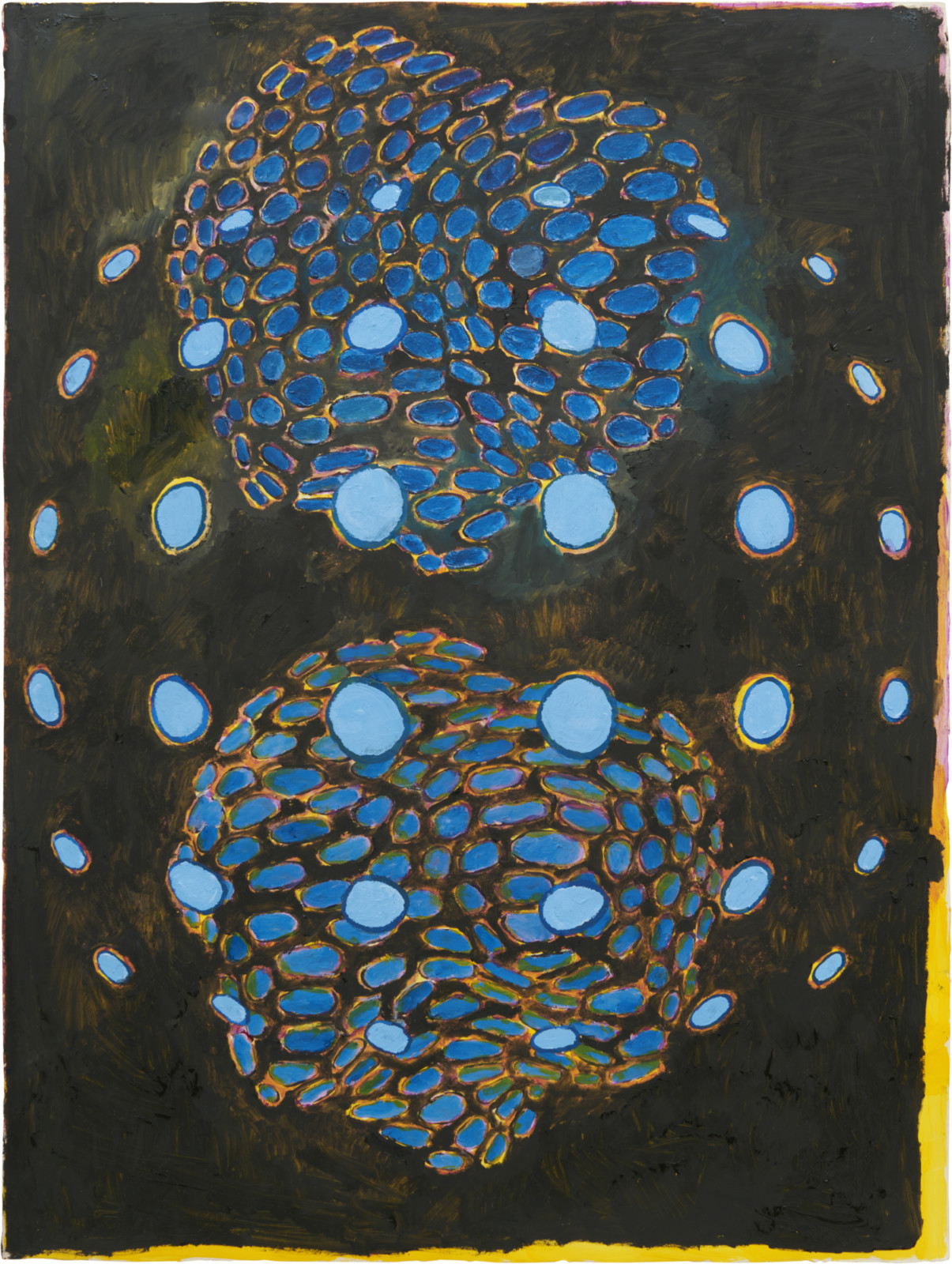 Painting by Terry Winters, , dated 2020