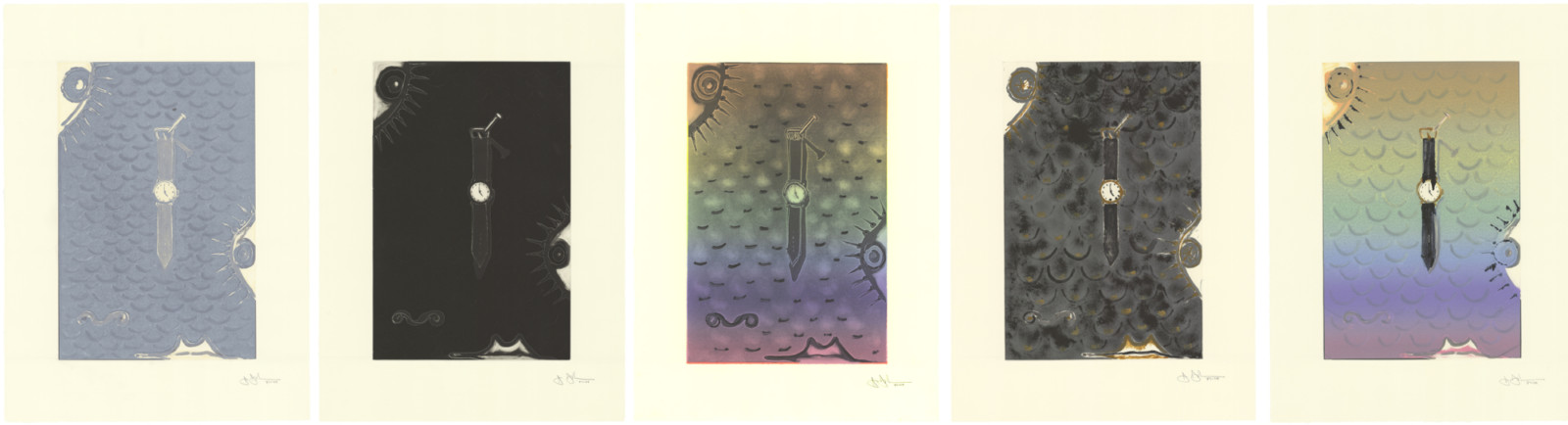 Print by Jasper Johns, , dated 1987–2008