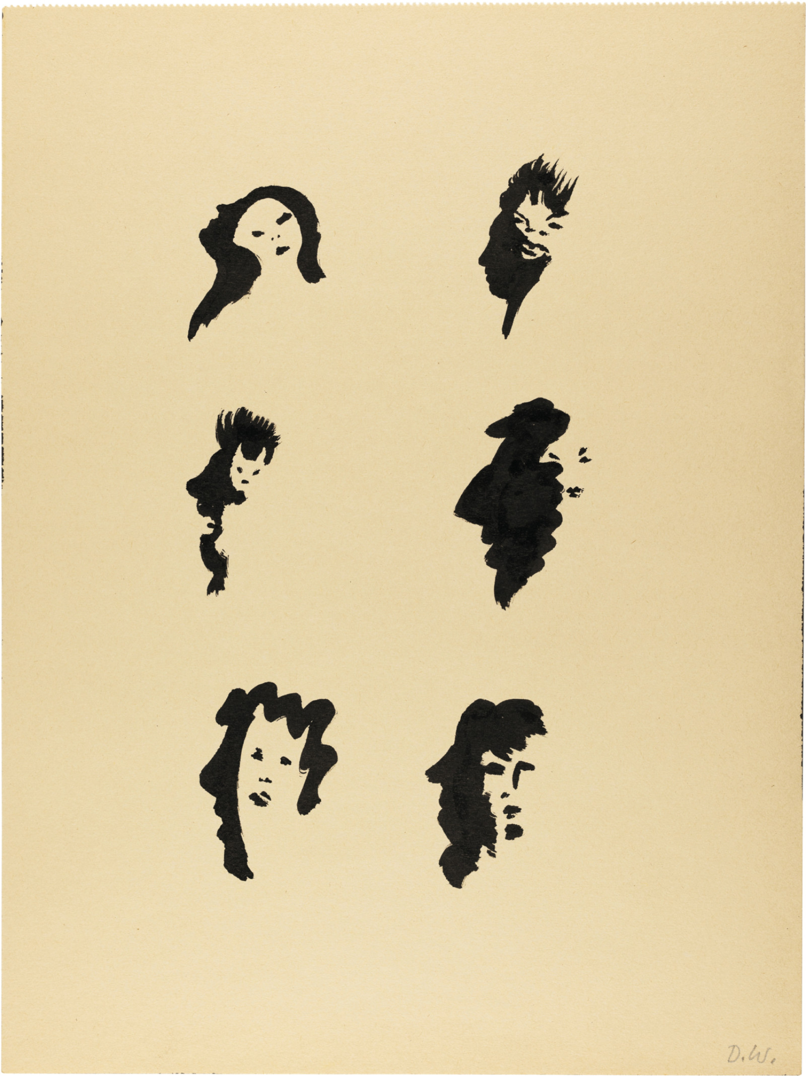 Drawing by David Weiss, , dated 1977