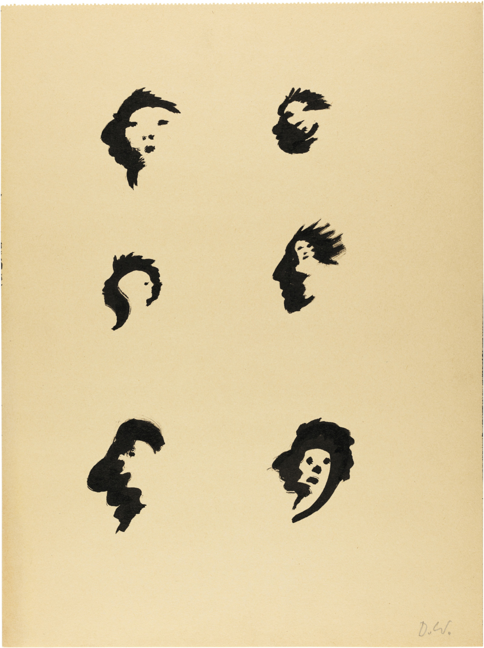Drawing by David Weiss, , dated 1977