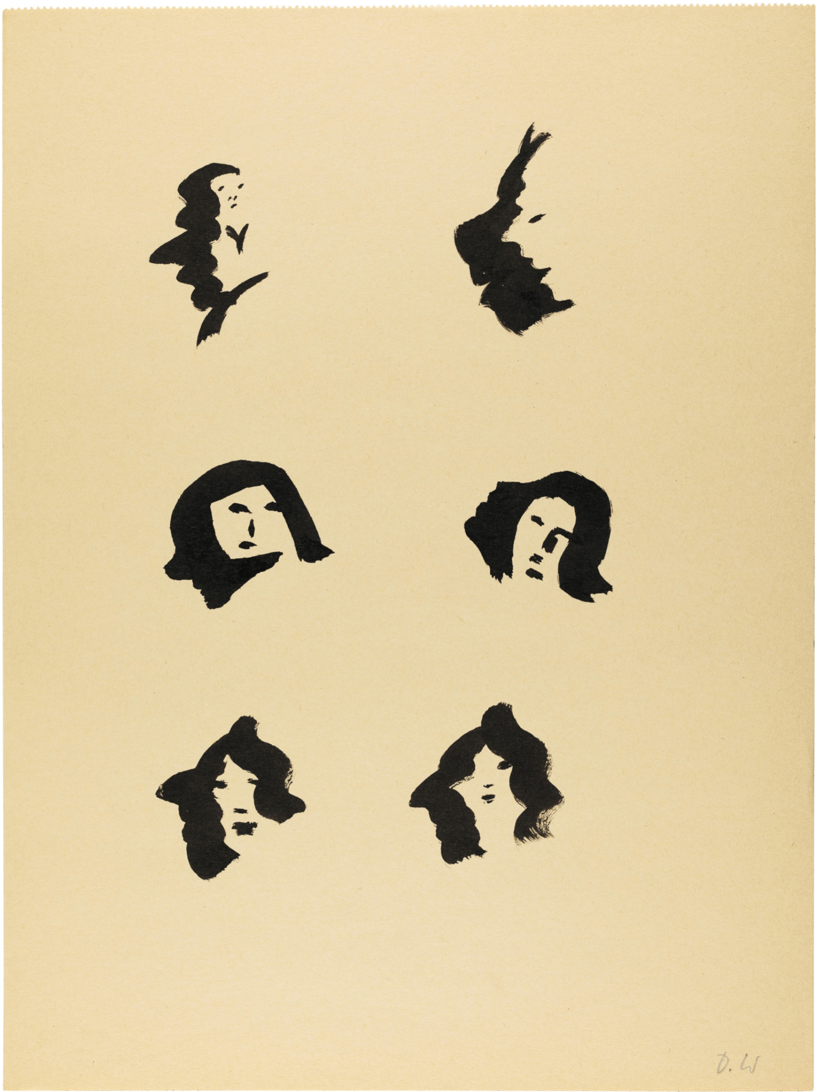 Drawing by David Weiss, , dated 1977