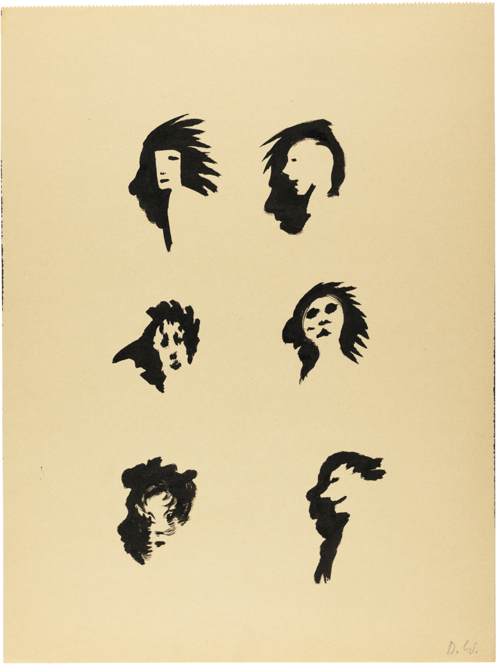 Drawing by David Weiss, , dated 1977