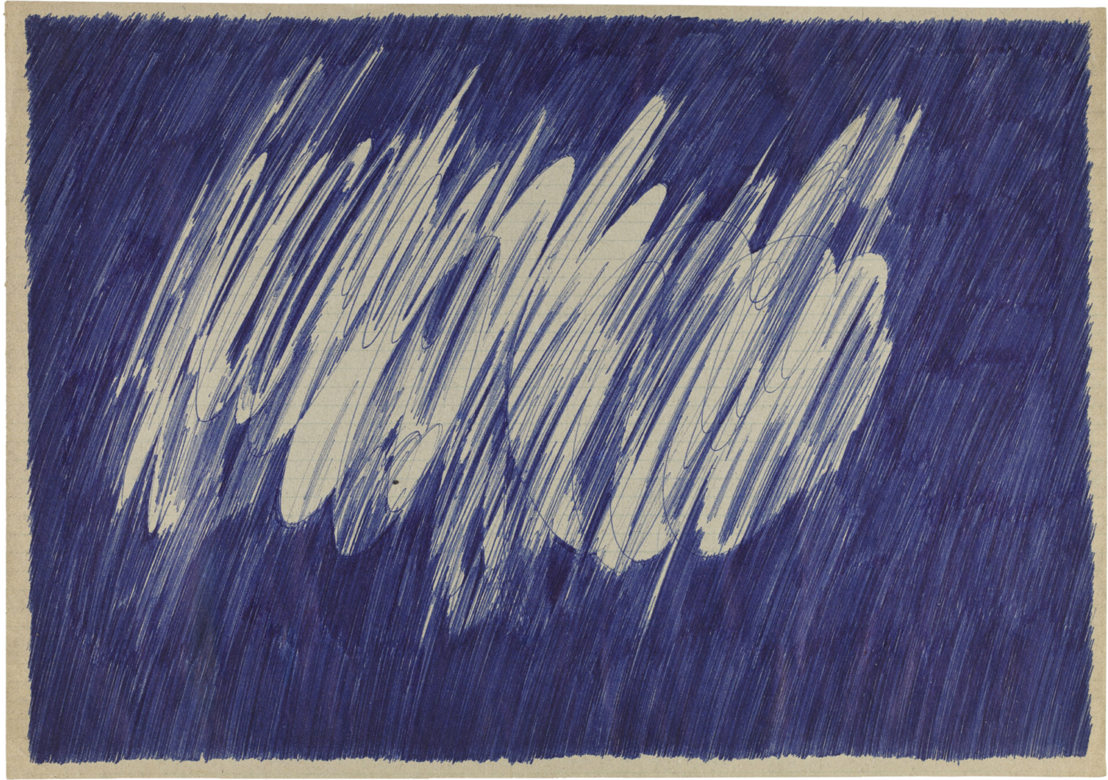 Drawing by David Weiss, , dated 1975