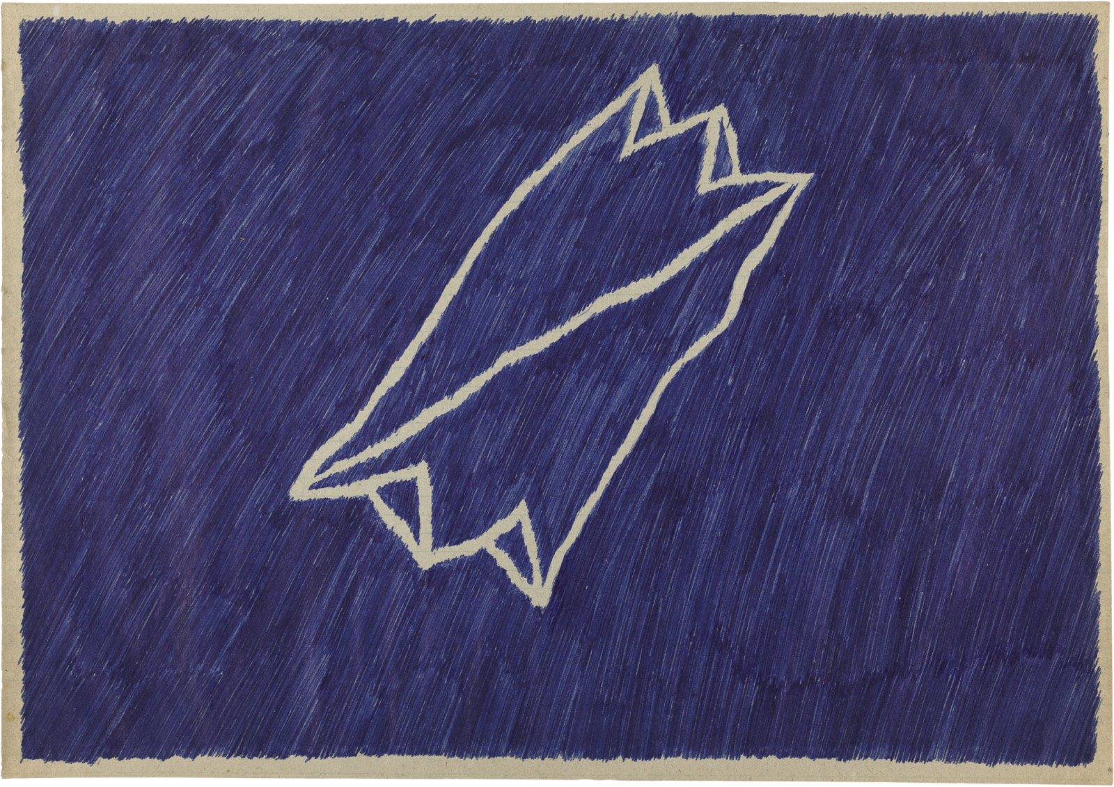 Drawing by David Weiss, , dated 1975