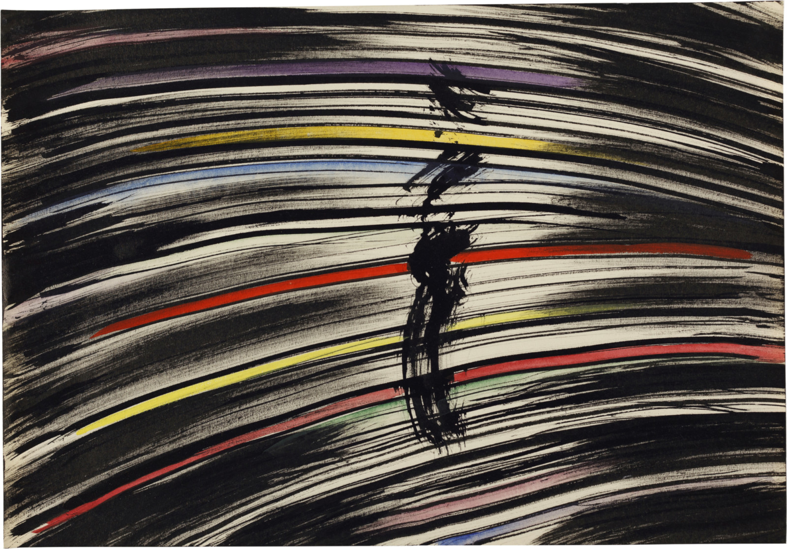 Drawing by David Weiss, , dated 1977