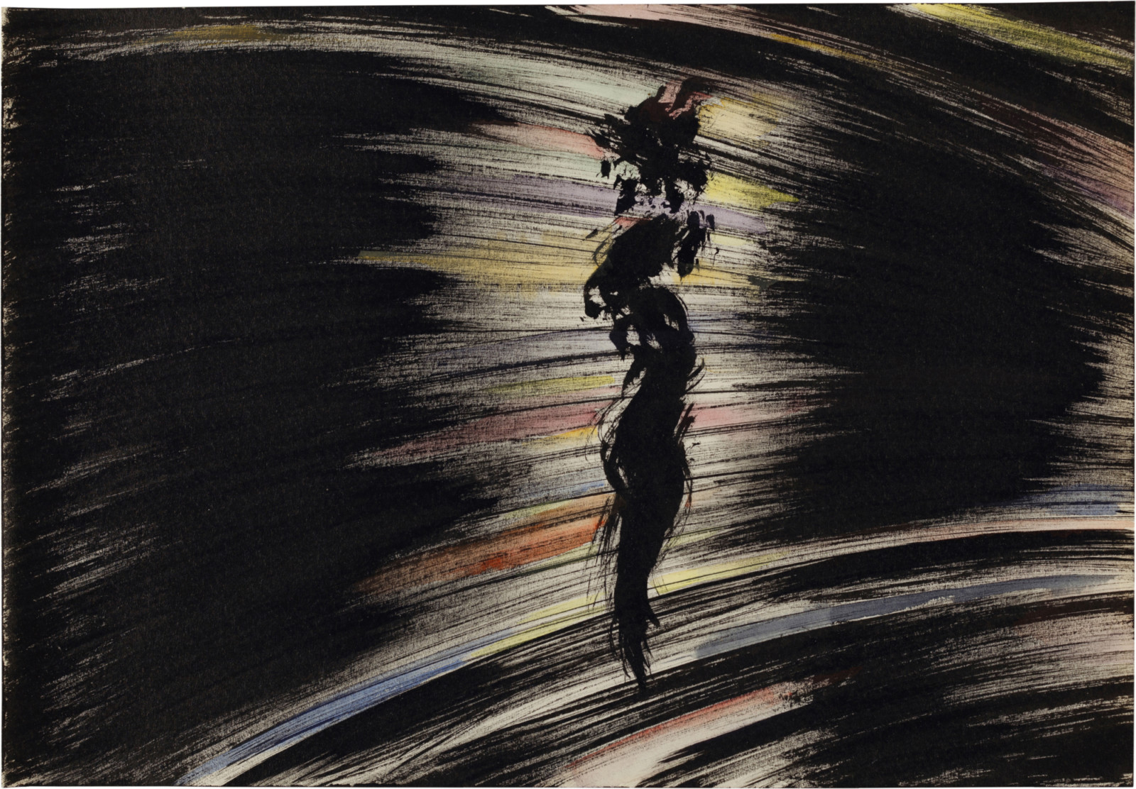 Drawing by David Weiss, , dated 1977