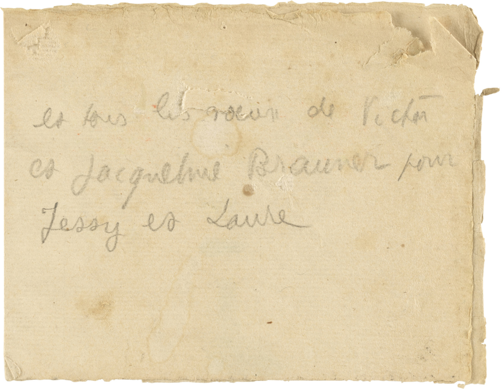 Drawing, dated 1949