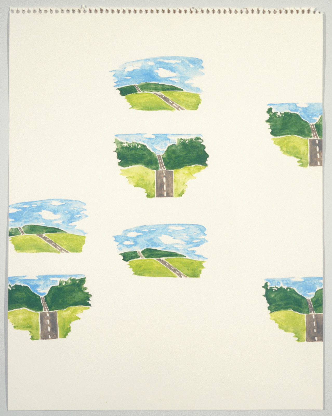 Drawing by Robert Gober, , dated 1979/2007