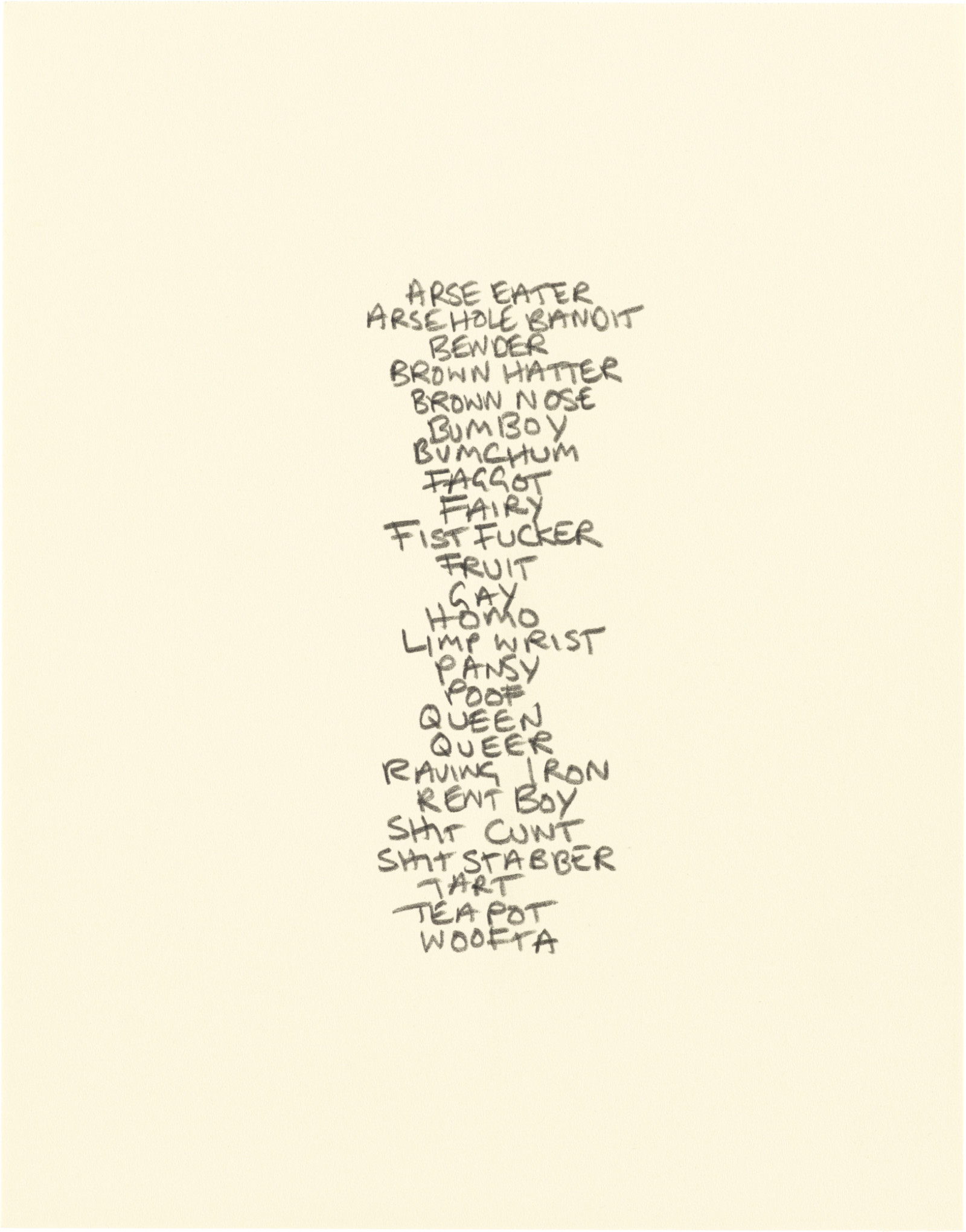 Drawing, dated 1991