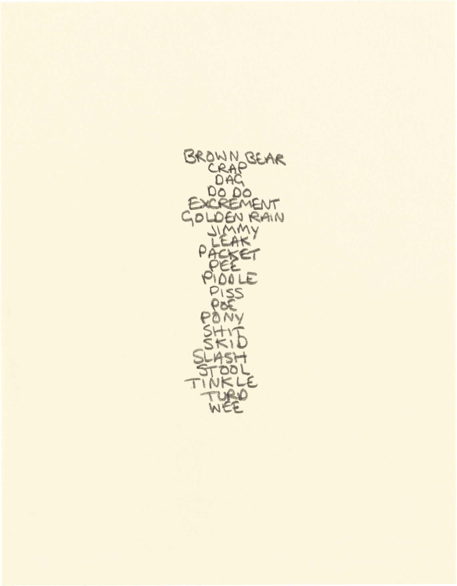 Drawing, dated 1991