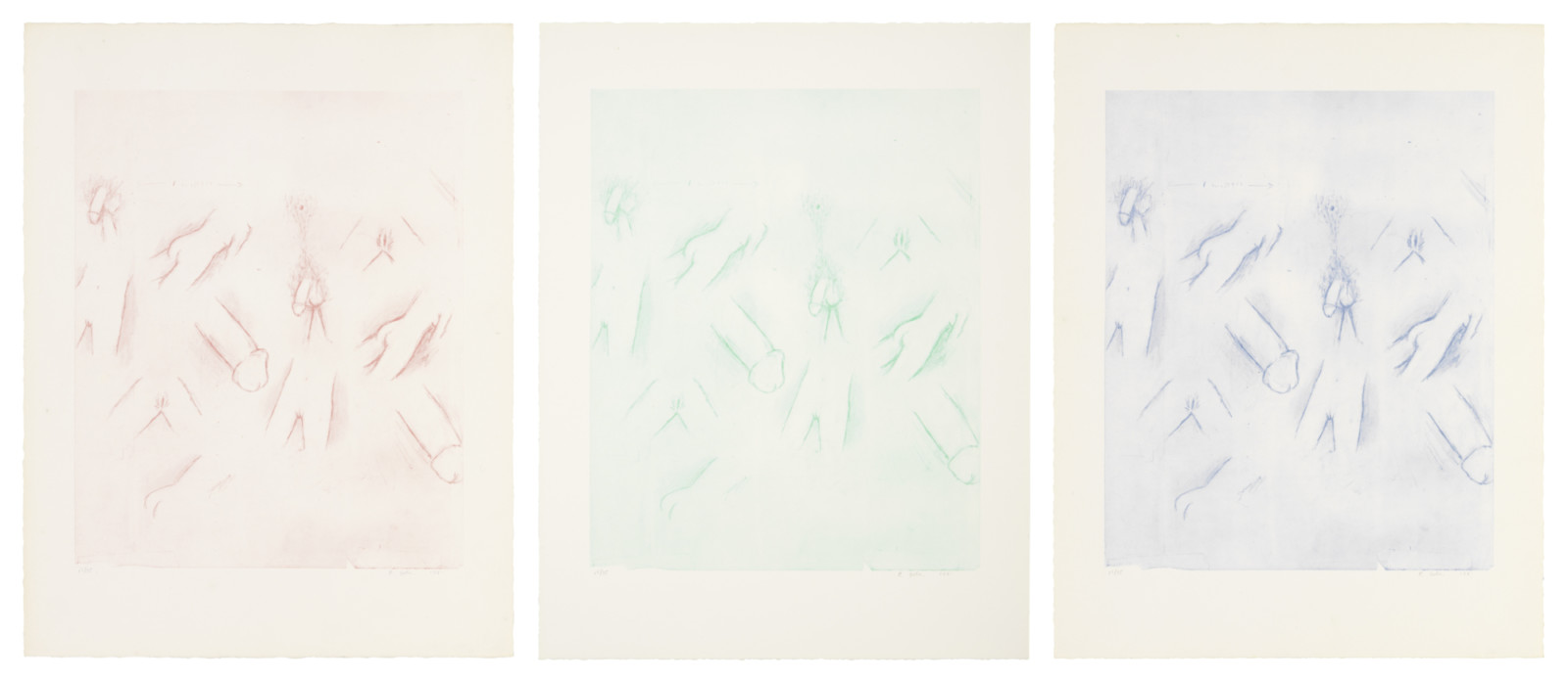 Artwork by Robert Gober, , dated 1991