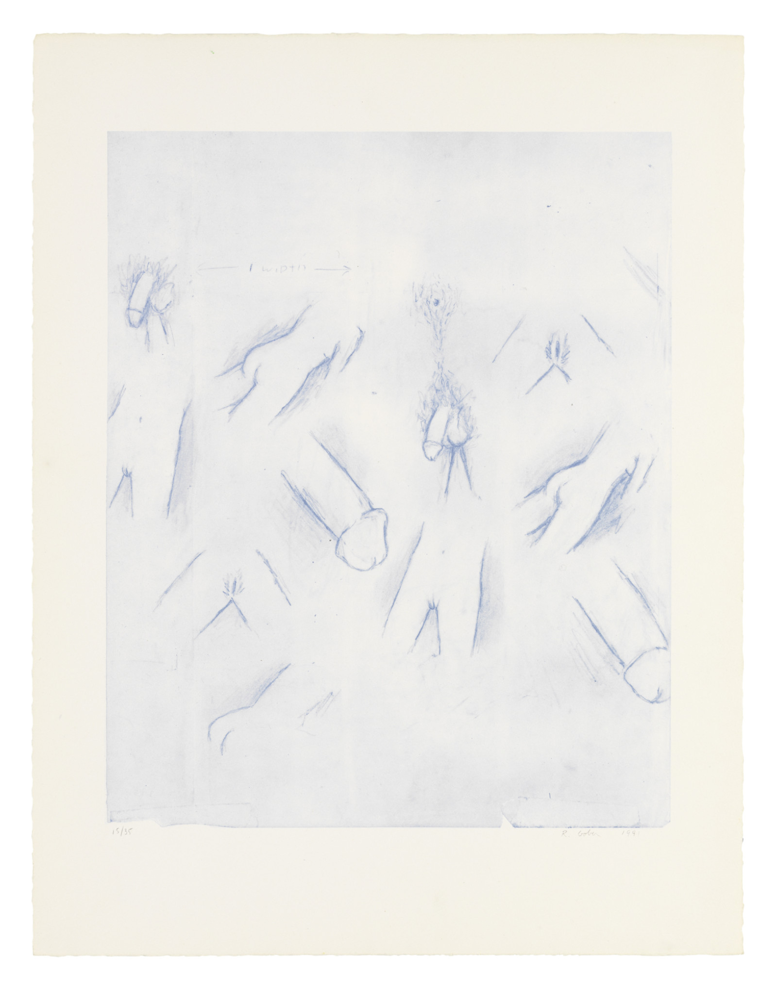 Artwork by Robert Gober, , dated 1991