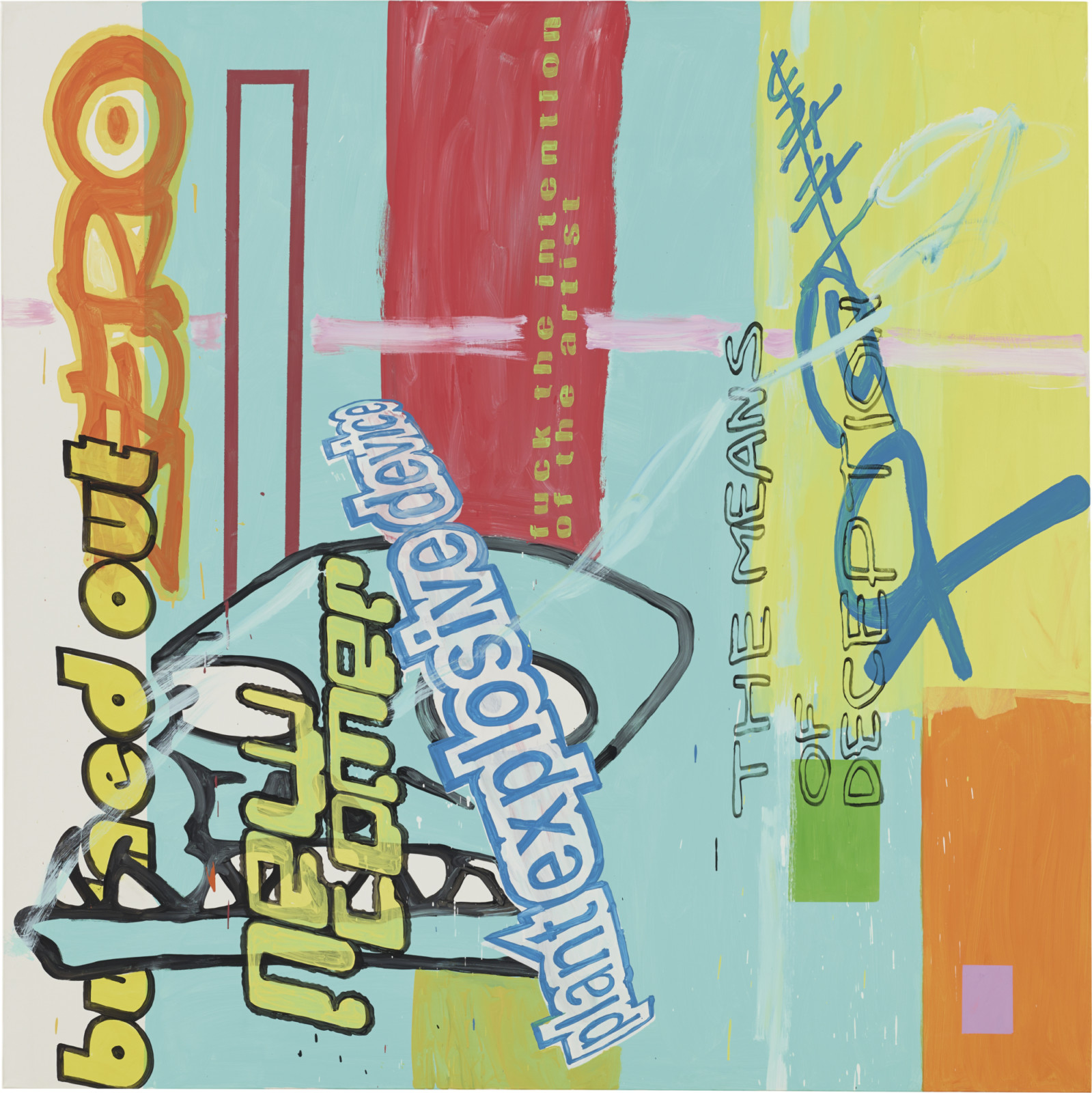 Painting by Michel Majerus, , dated 2000
