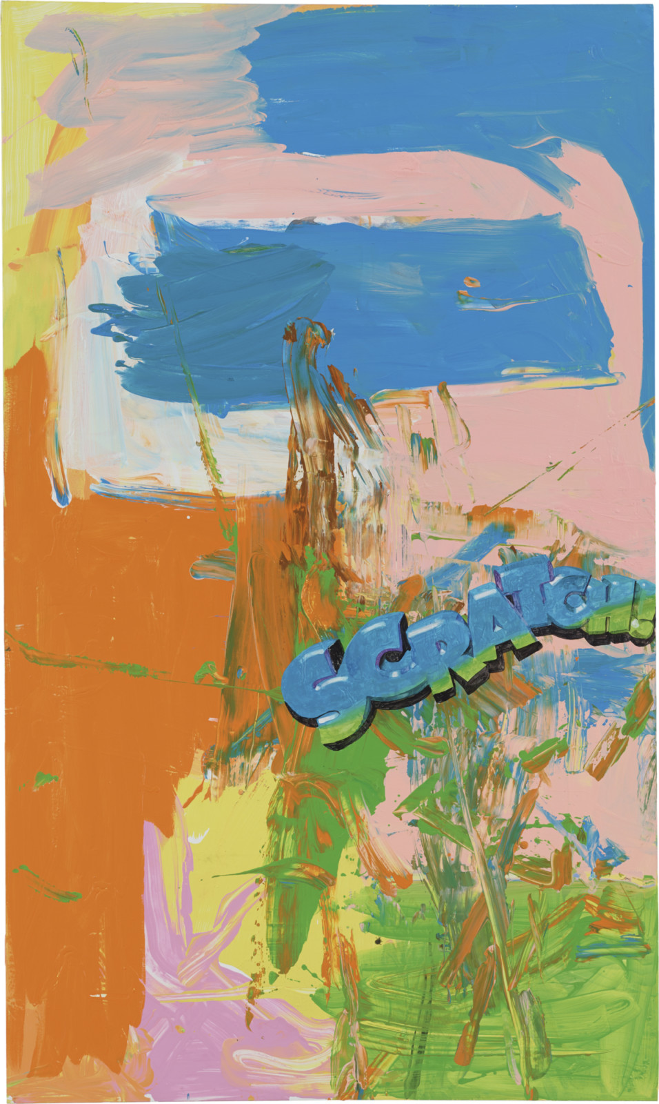 Painting by Michel Majerus, , dated c. 2000