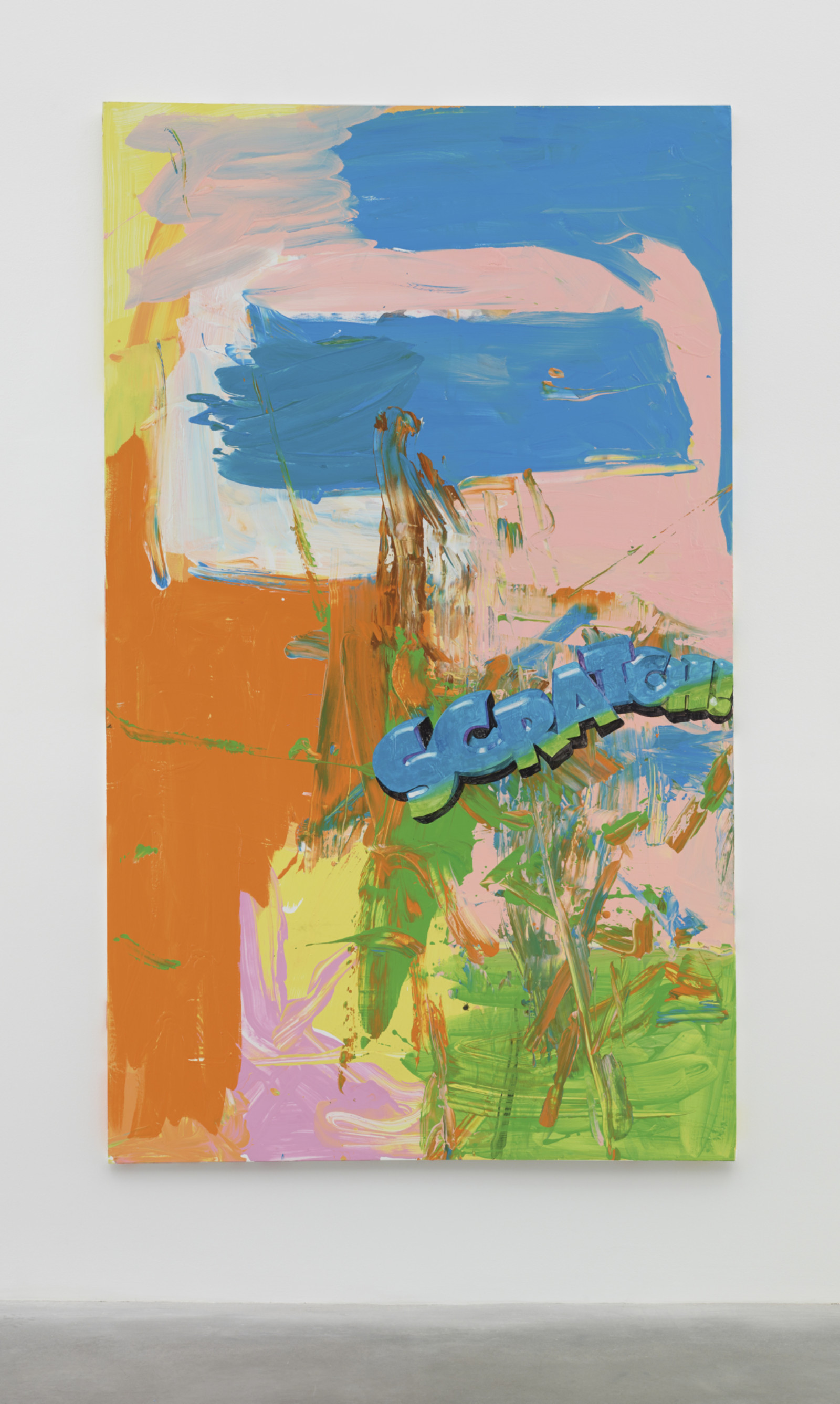 Painting by Michel Majerus, , dated c. 2000